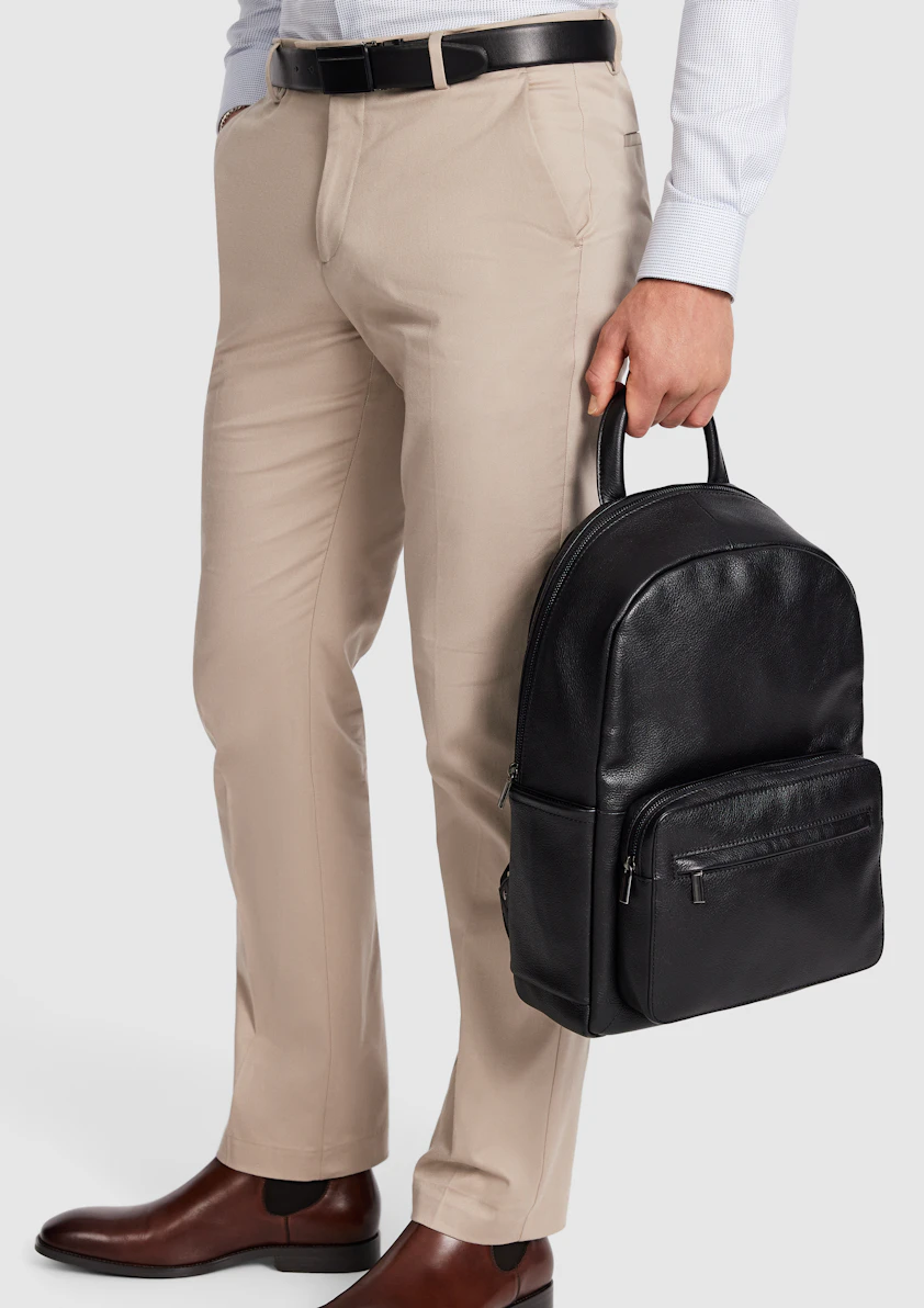 Uptown Leather Backpack