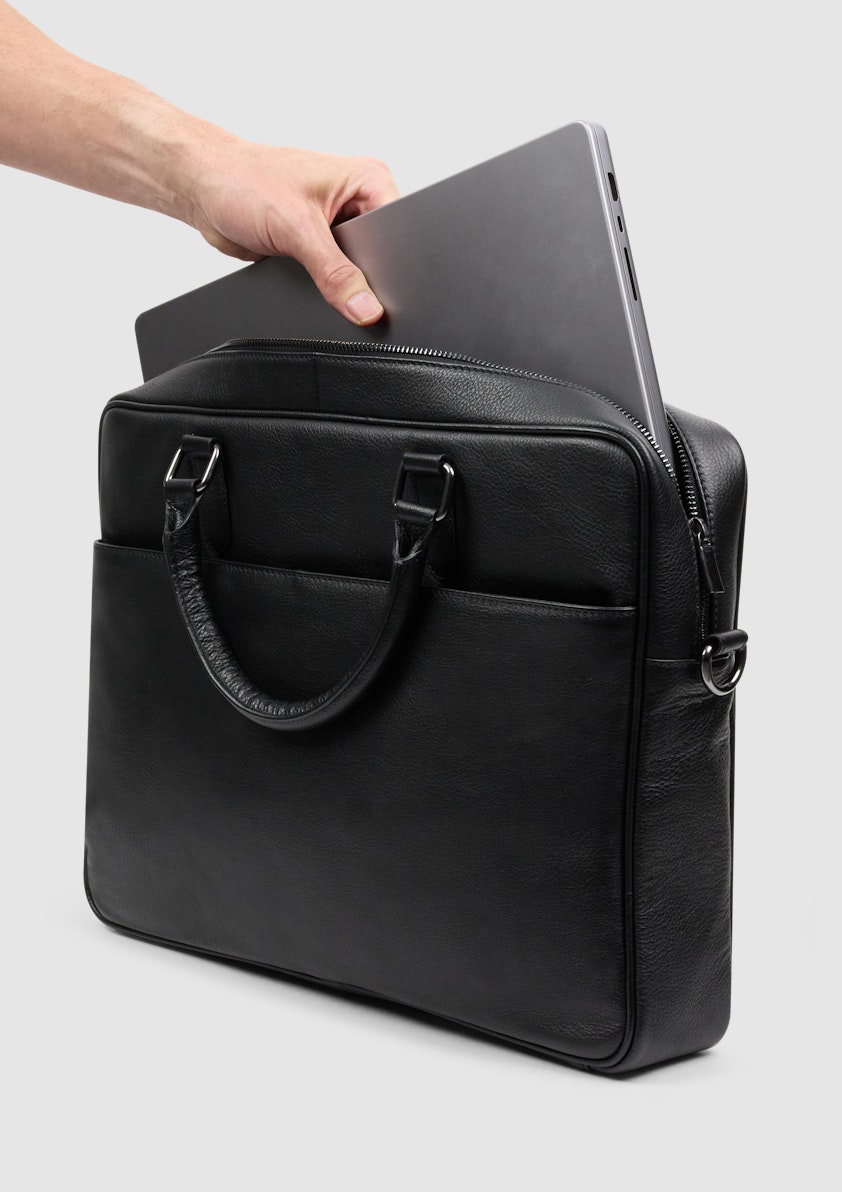 Midtown Leather Briefcase