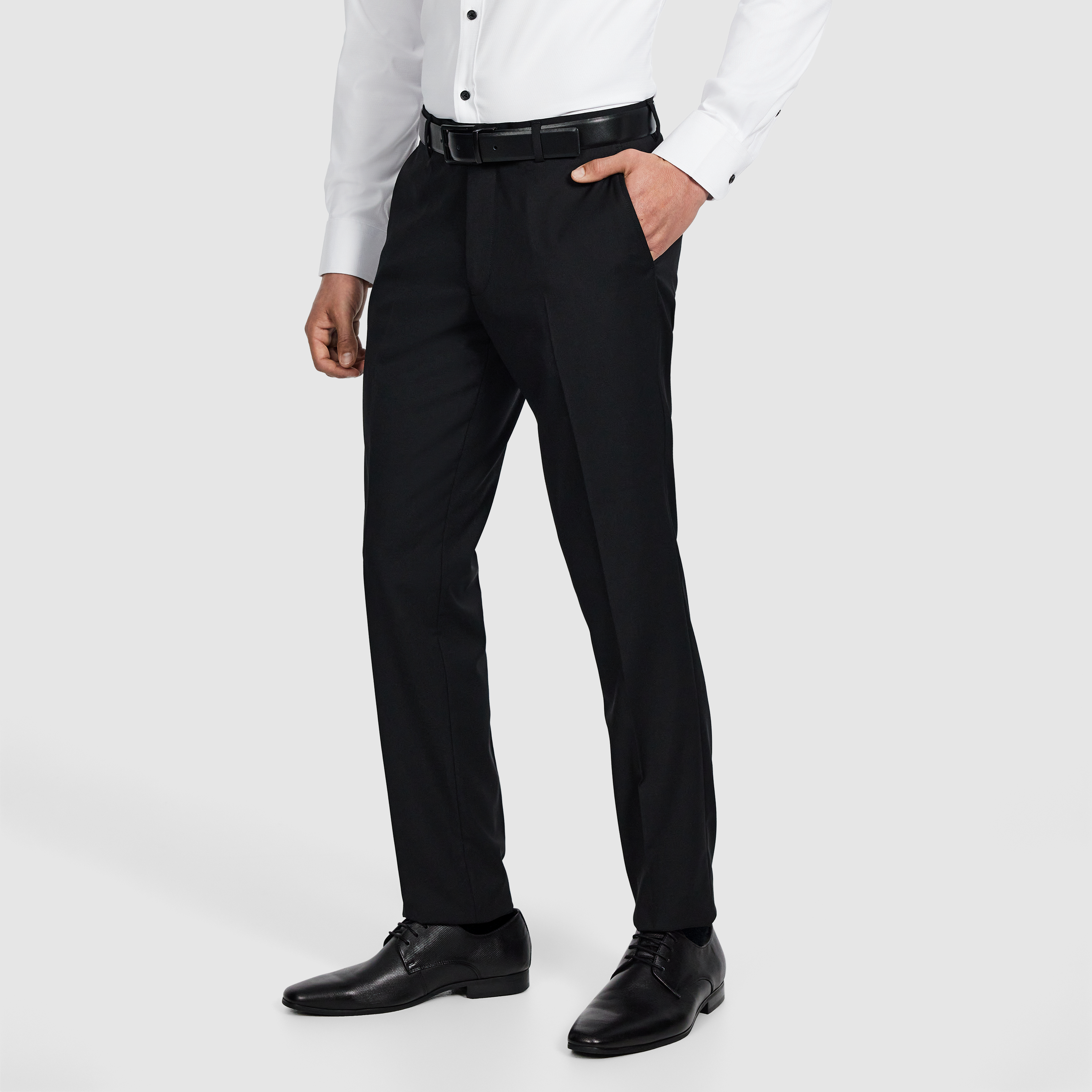  Black Titan Wool Tuxedo