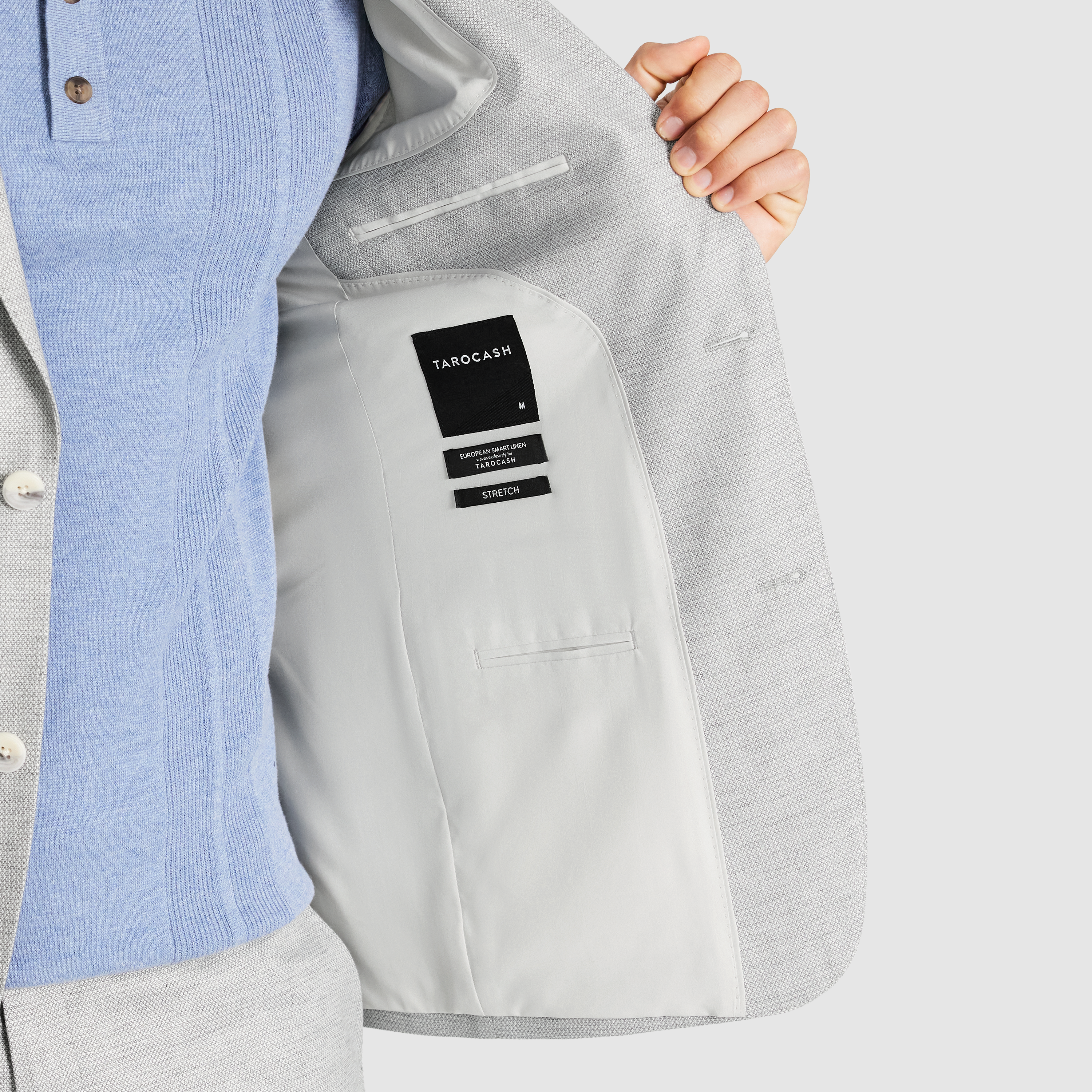 Silver Coast Linen Blend Blazer