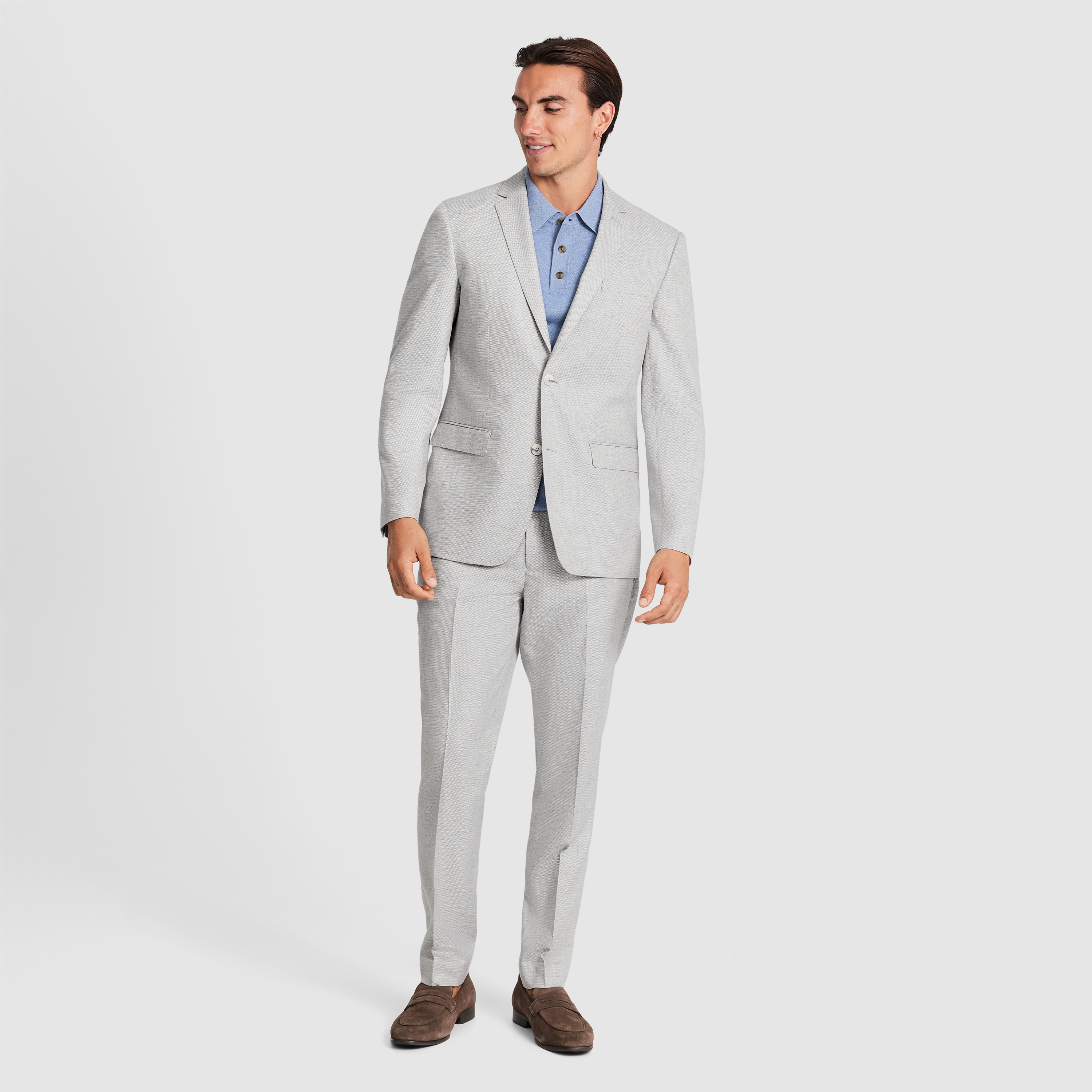 Silver Coast Linen Blend Blazer