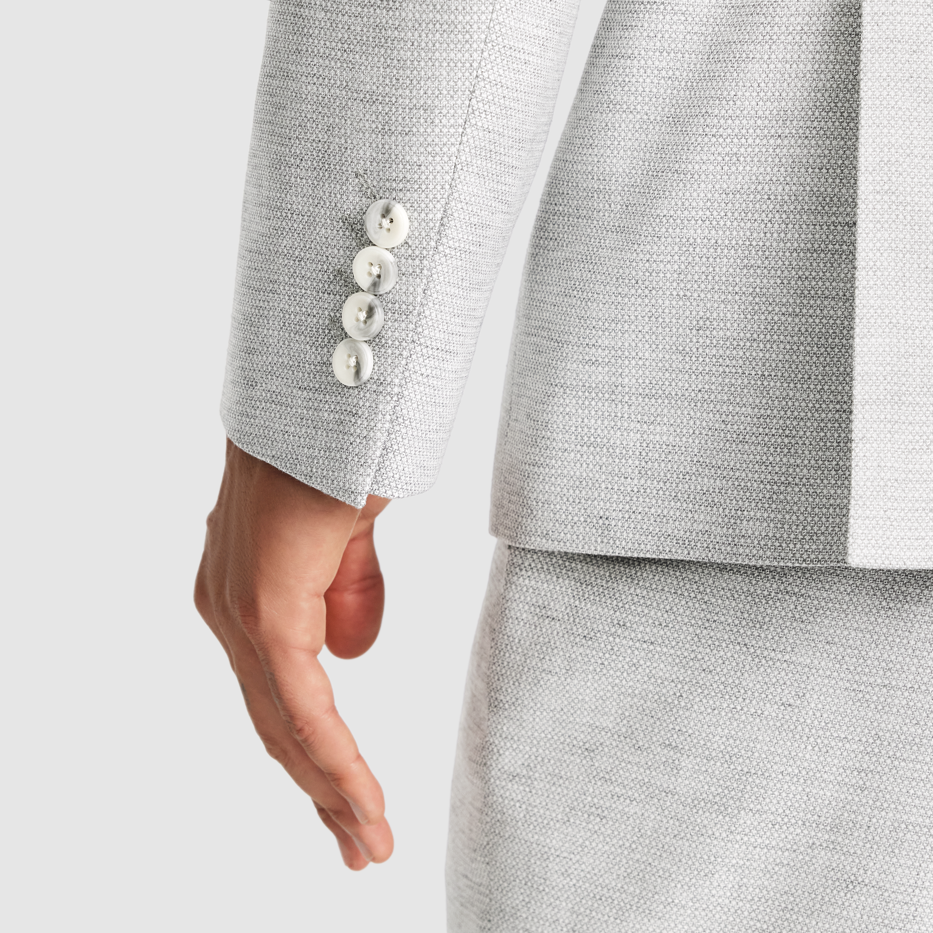  Silver Coast Linen Suit