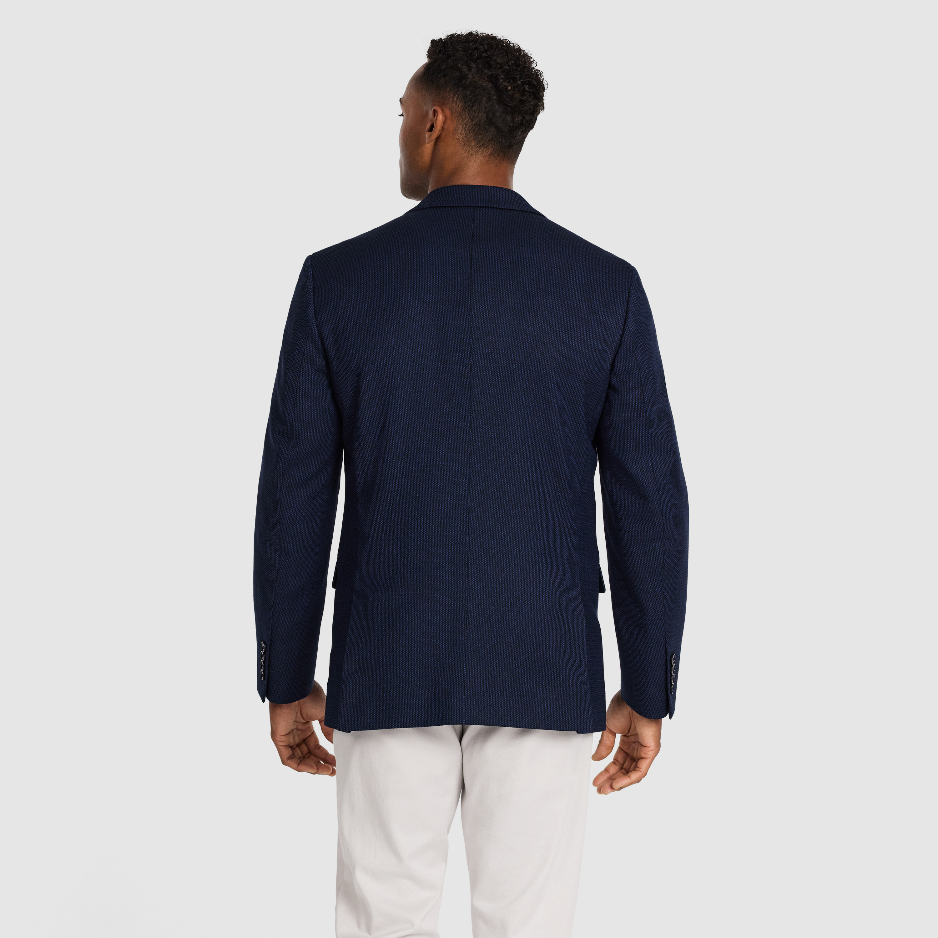 Navy Langford Stretch Blazer