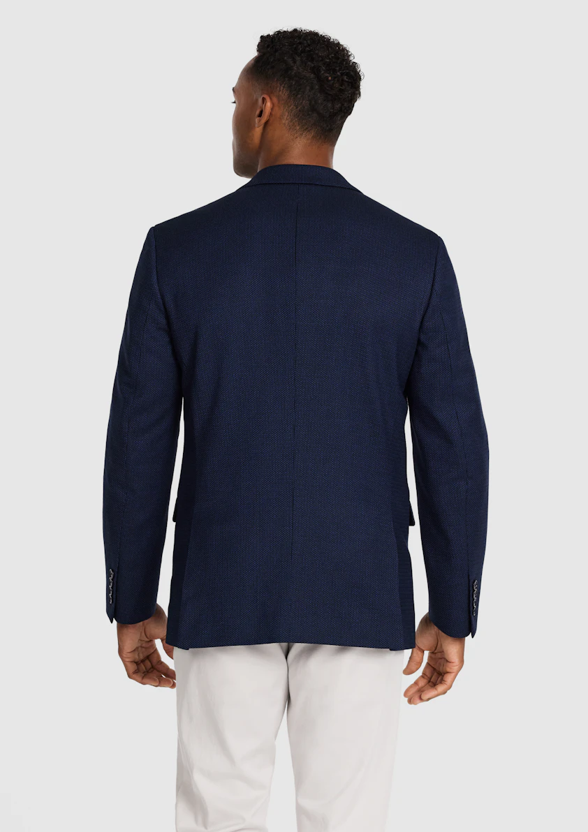 Navy Langford Stretch Blazer