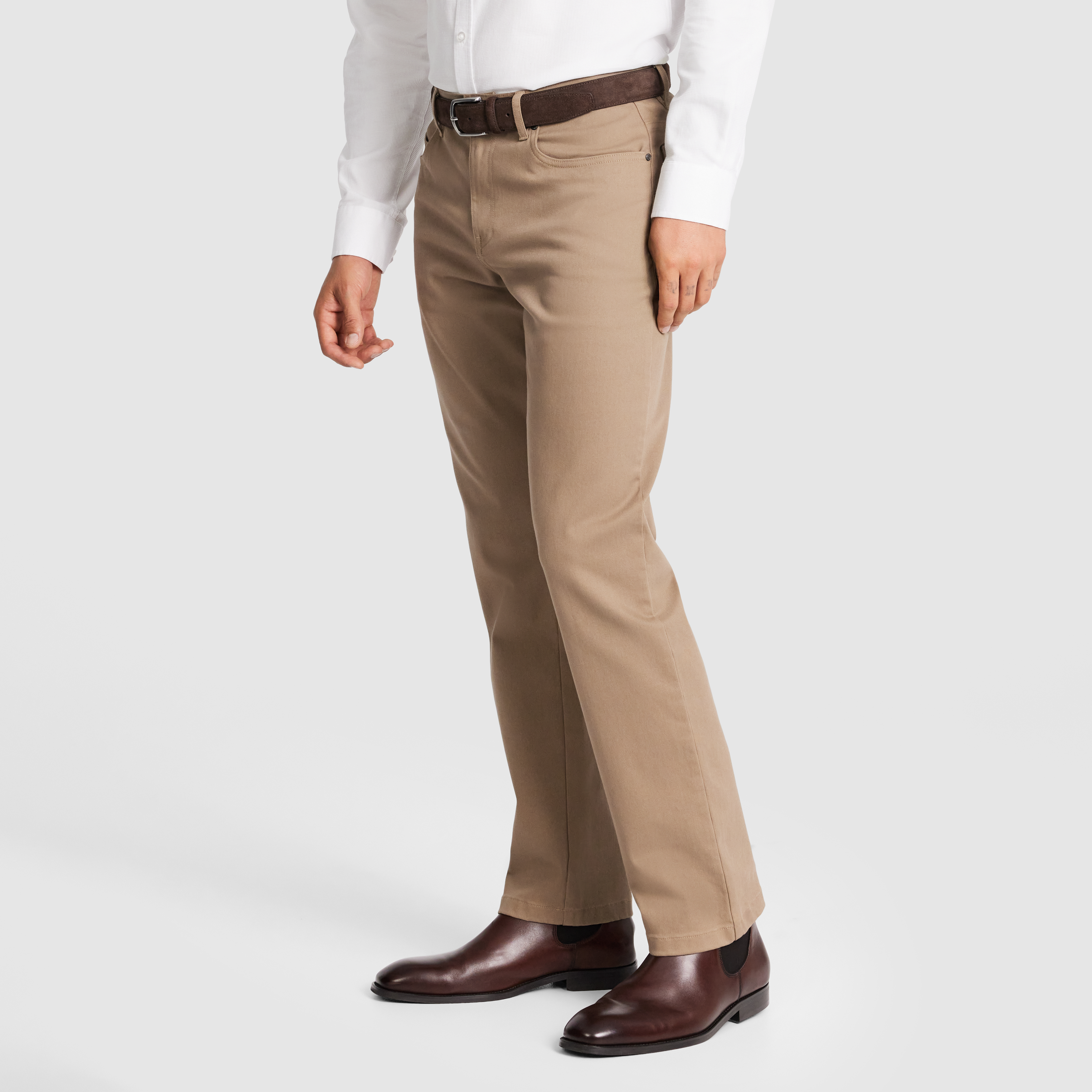 Sand Stanton 5 Pocket Stretch Chino