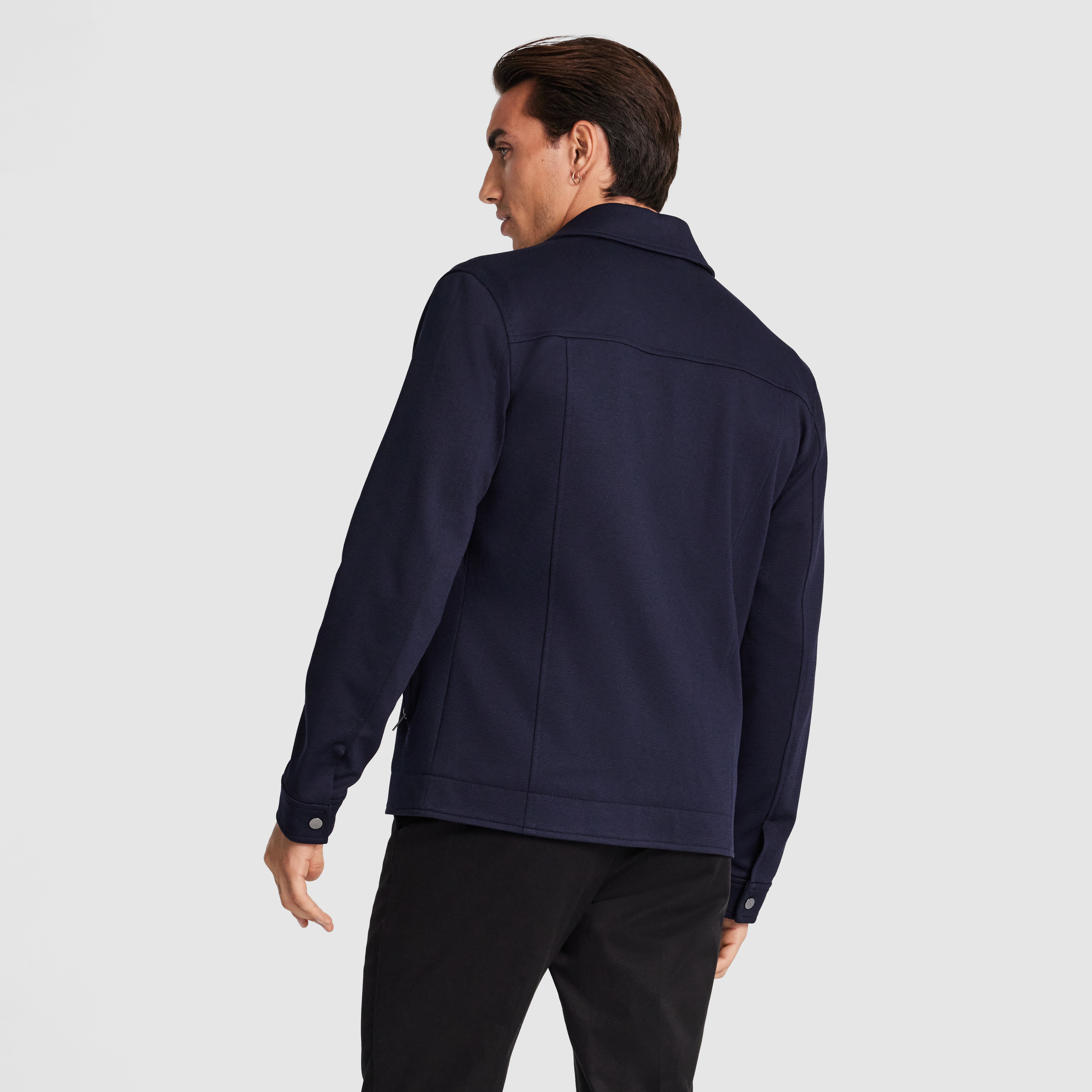 Navy Radley Zip Jacket