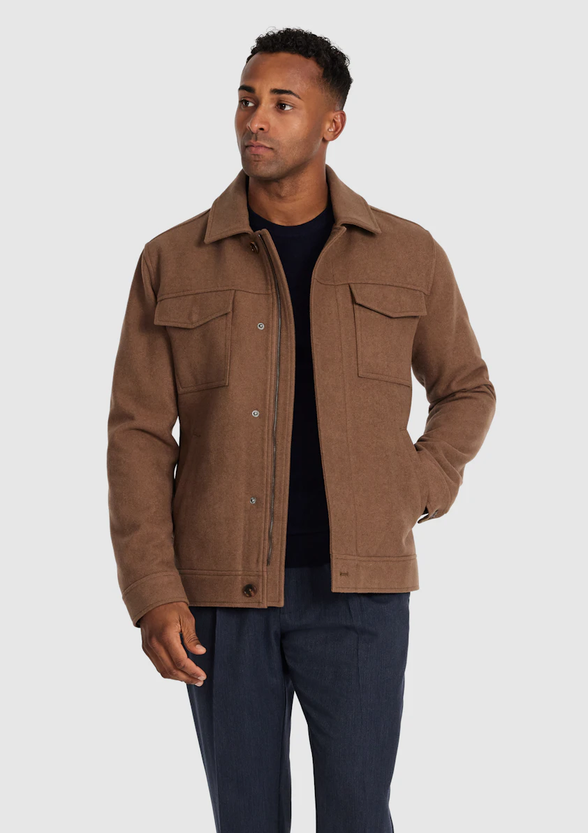 Lleyton Wool Zip Jacket