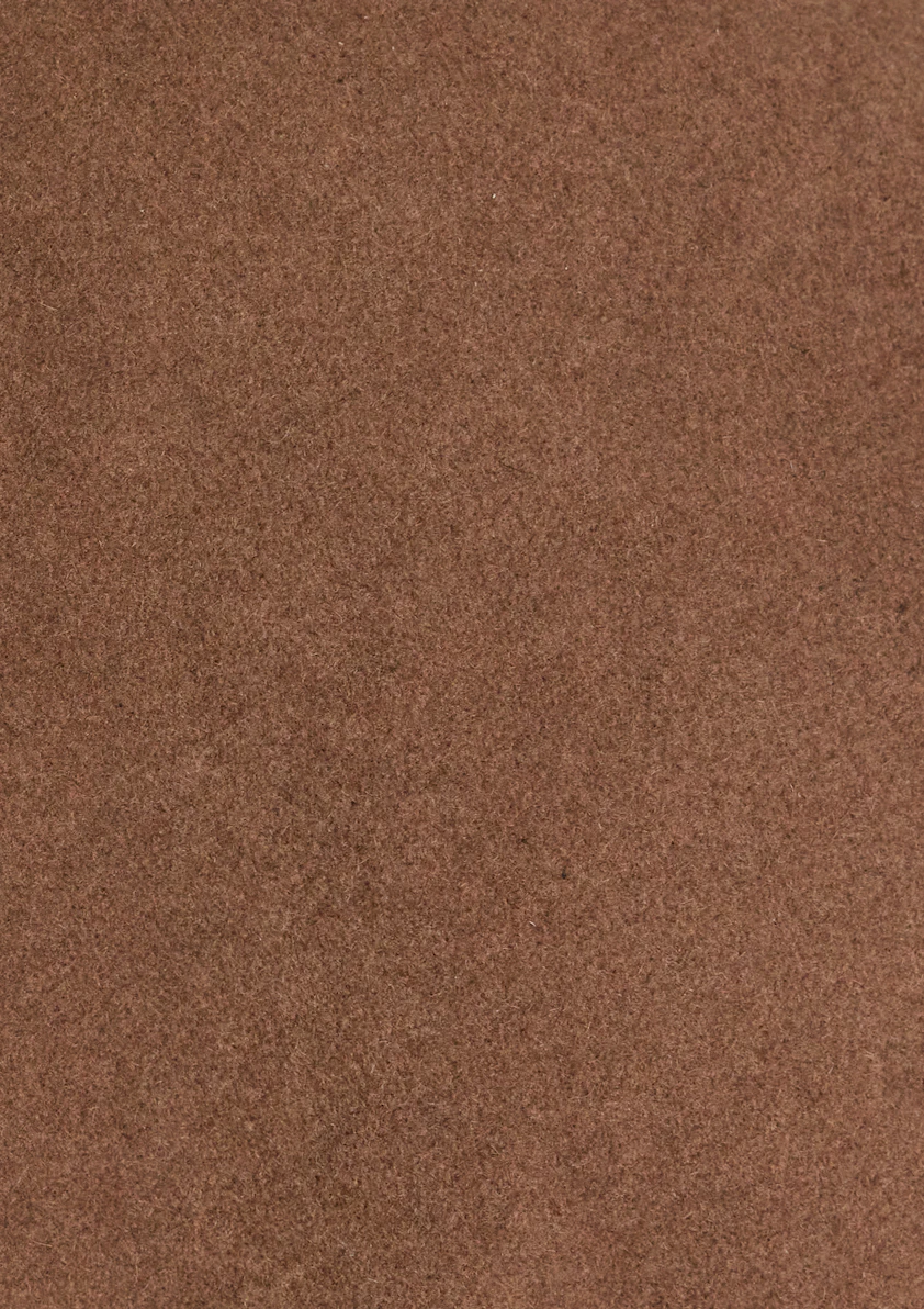 Camel Lleyton Wool Zip Jacket