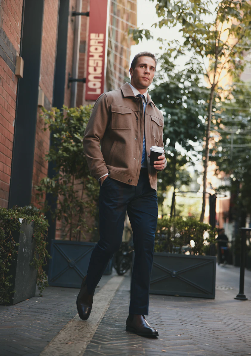 Lleyton Wool Zip Jacket