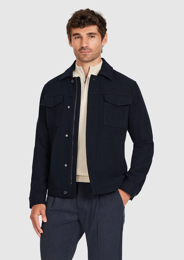 Lleyton Wool Zip Jacket