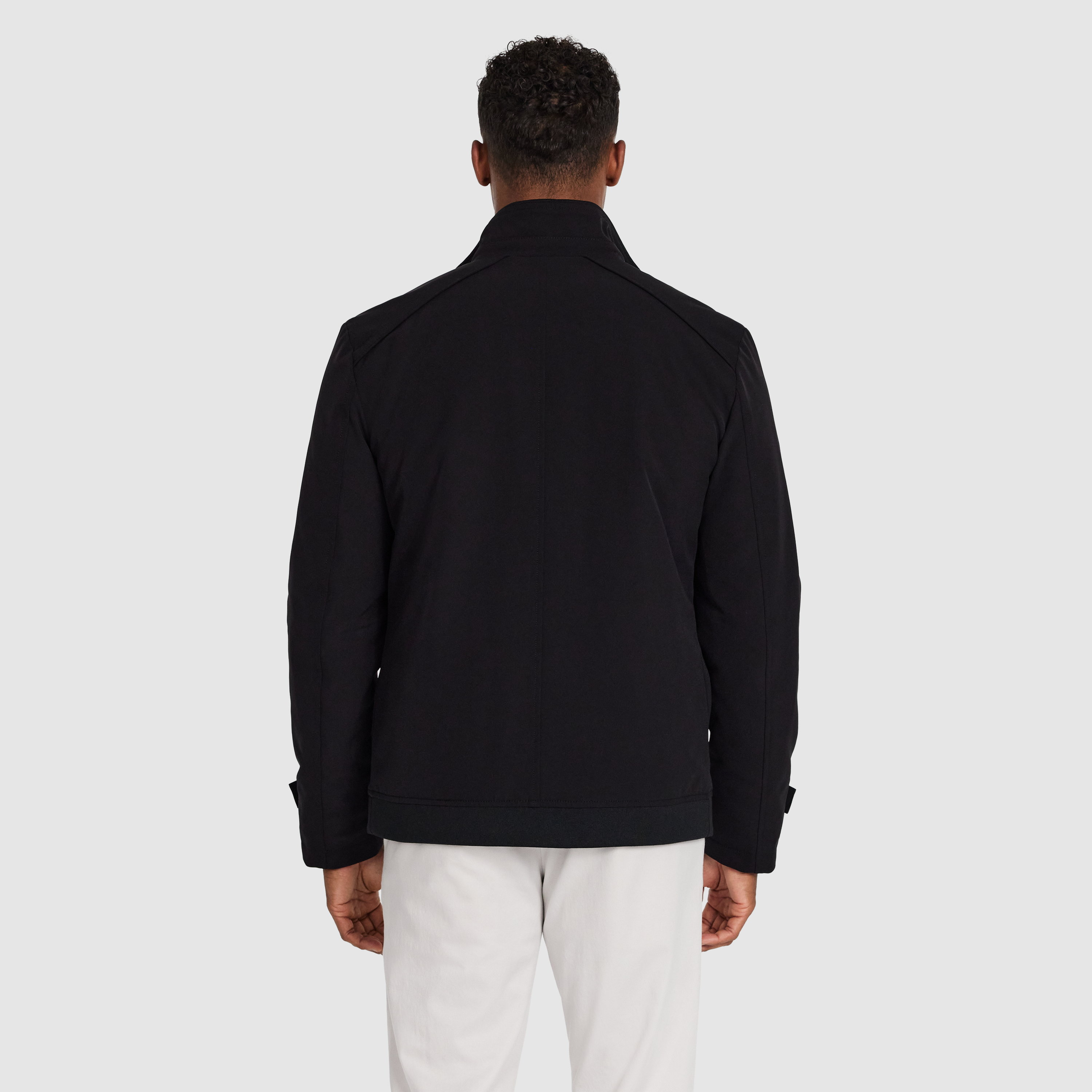 Black Riley Tech Jacket