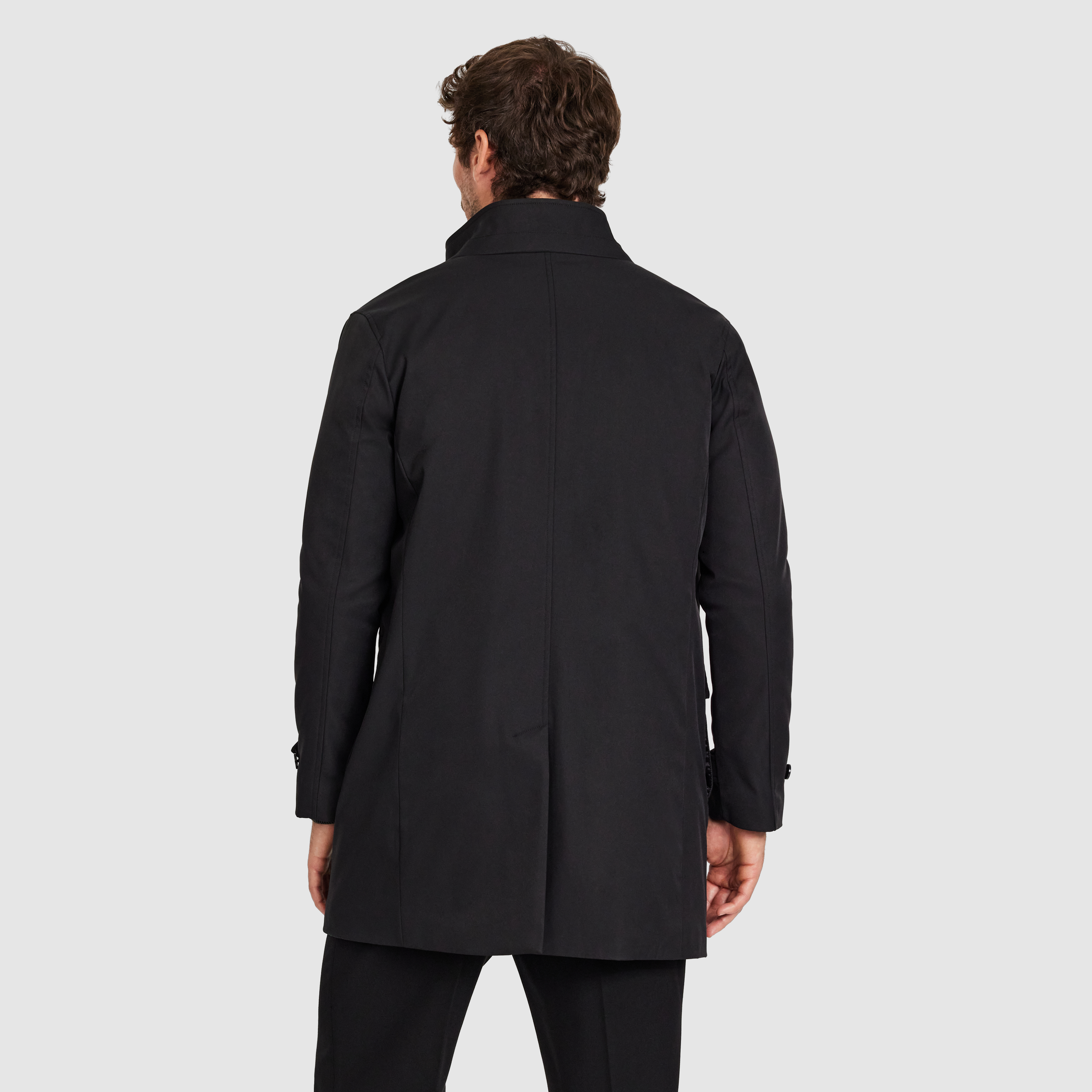 Black Thorne Tech Coat