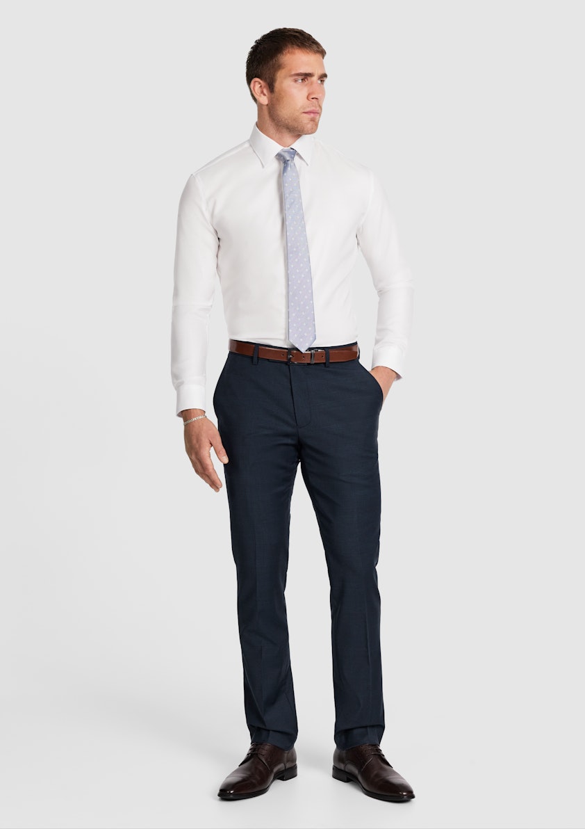 Ty Slim Check Wool Pant