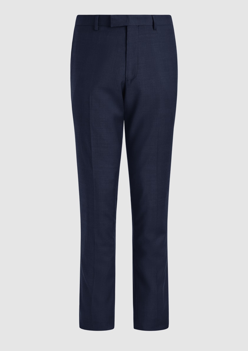 Ty Slim Check Wool Pant