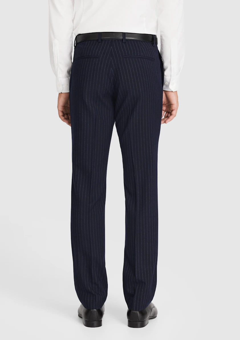 Navy Valor Pinstripe Pant
