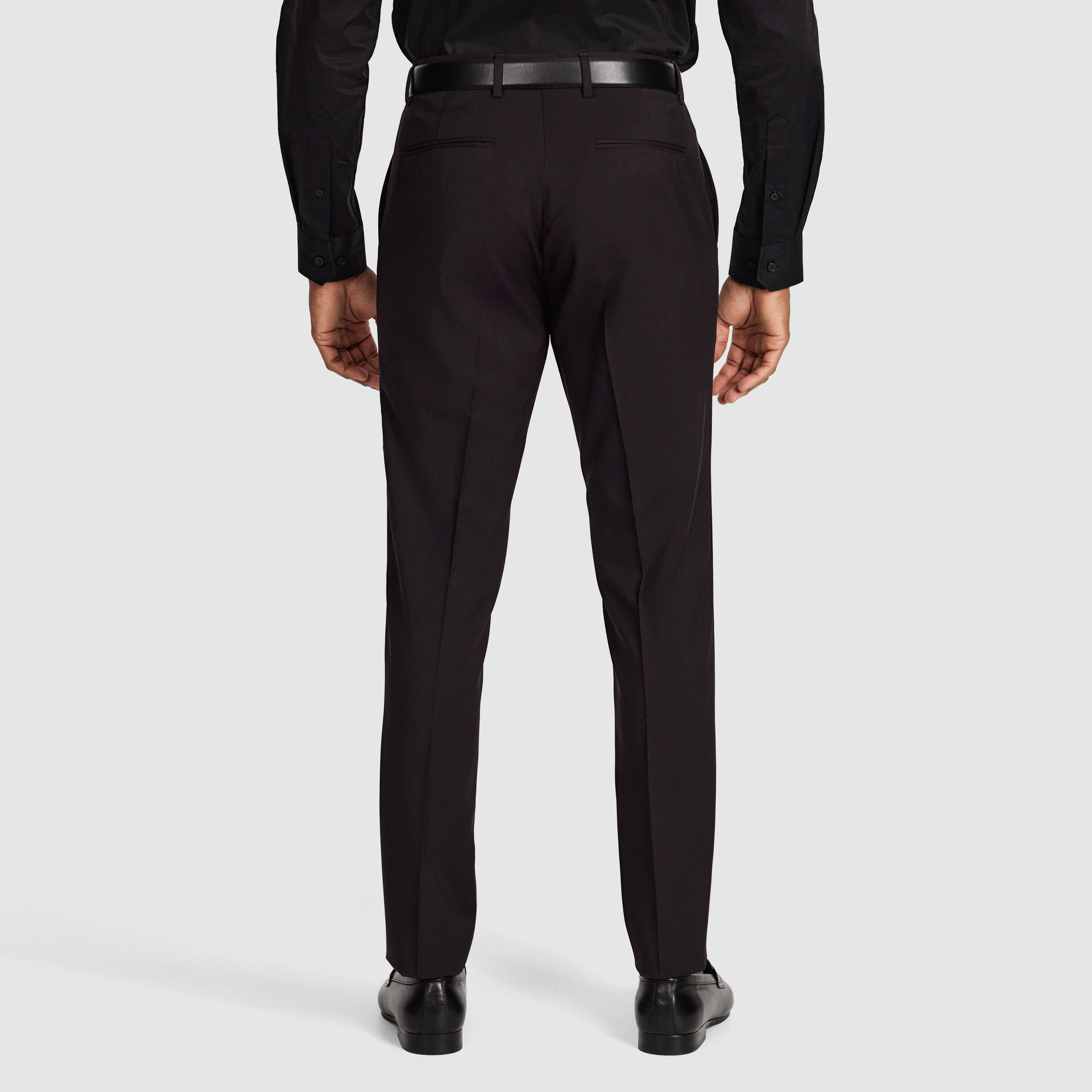 Burgundy Forge Slim Pant