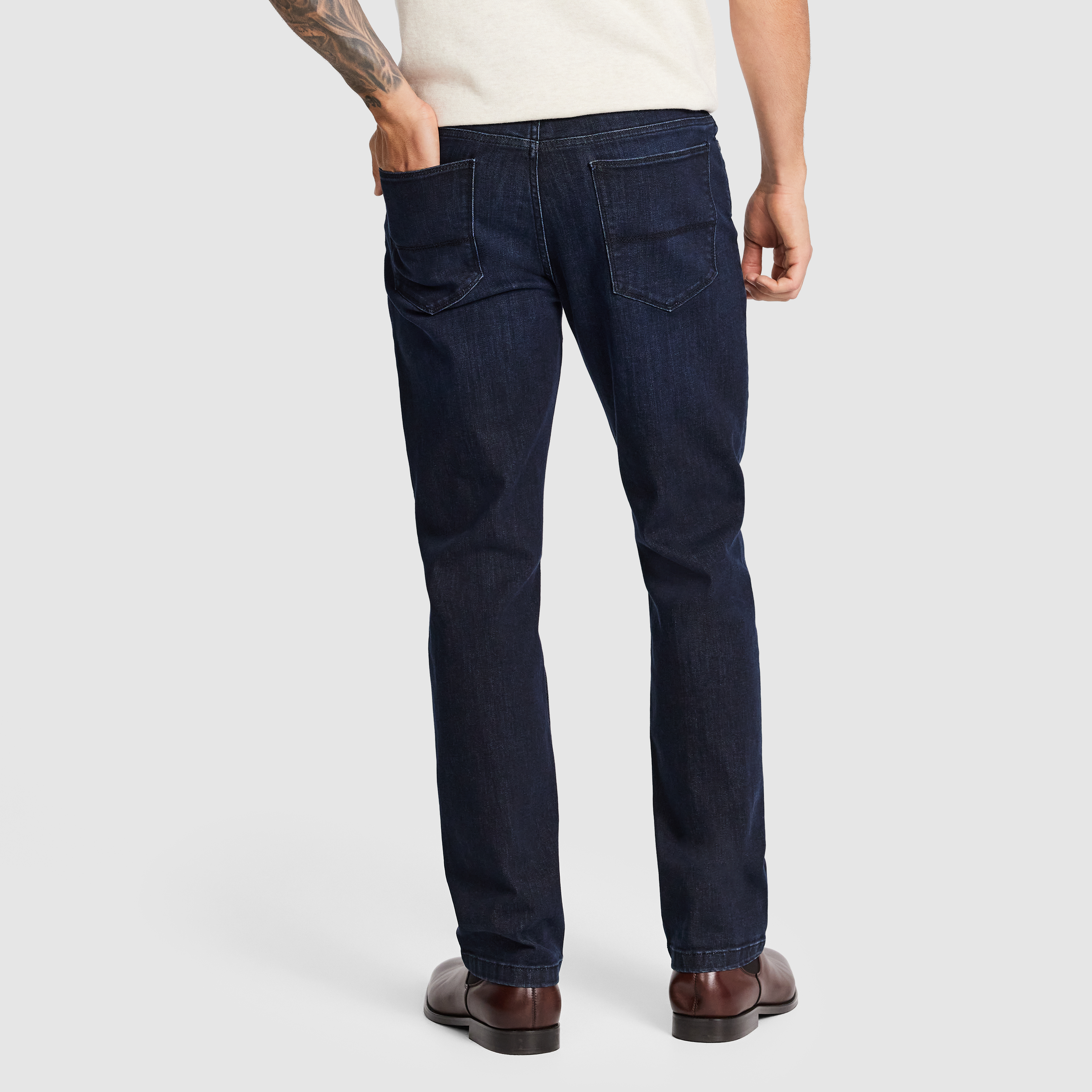 Rivet Straight Stretch Jean