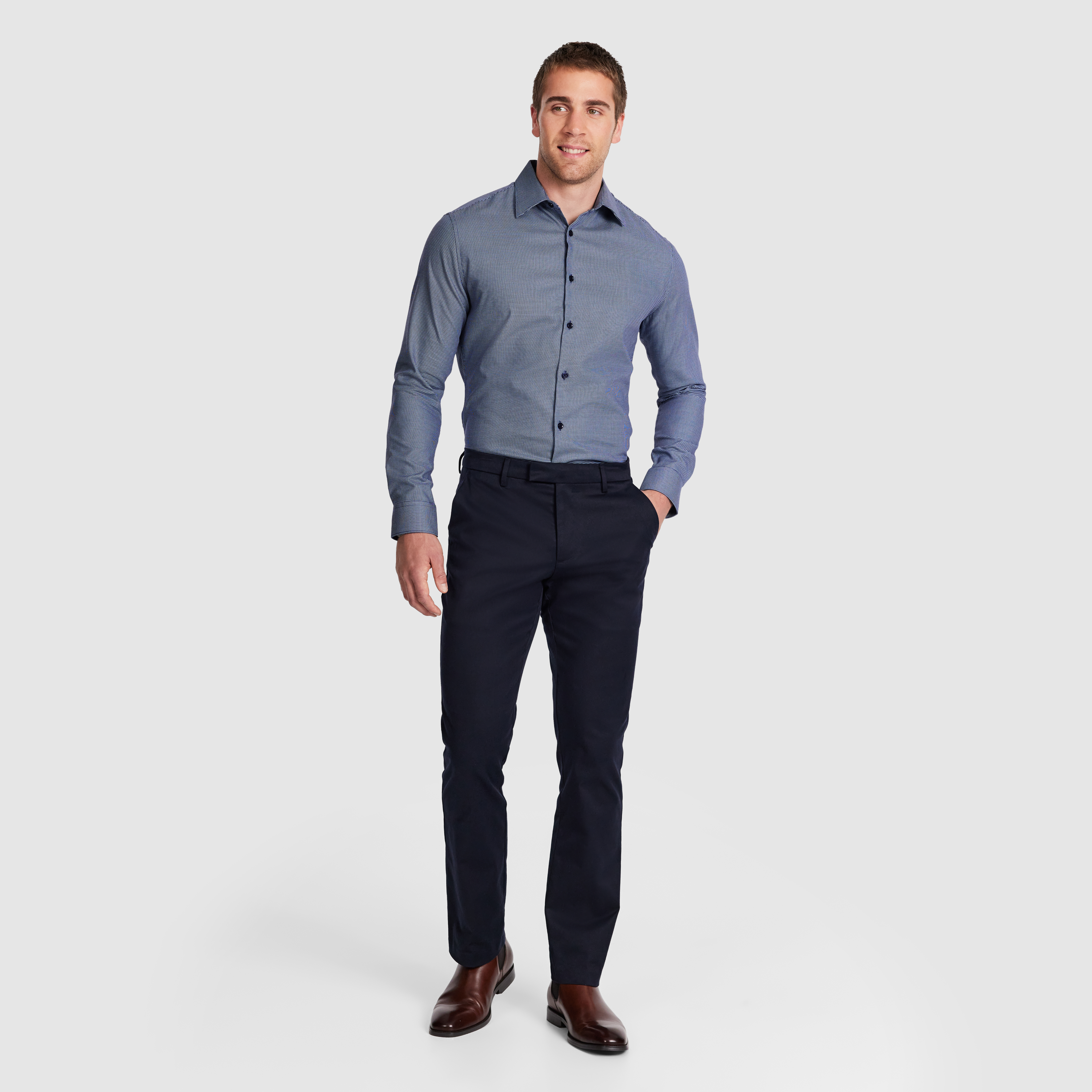 Ny Cotton Easy Care Shirt