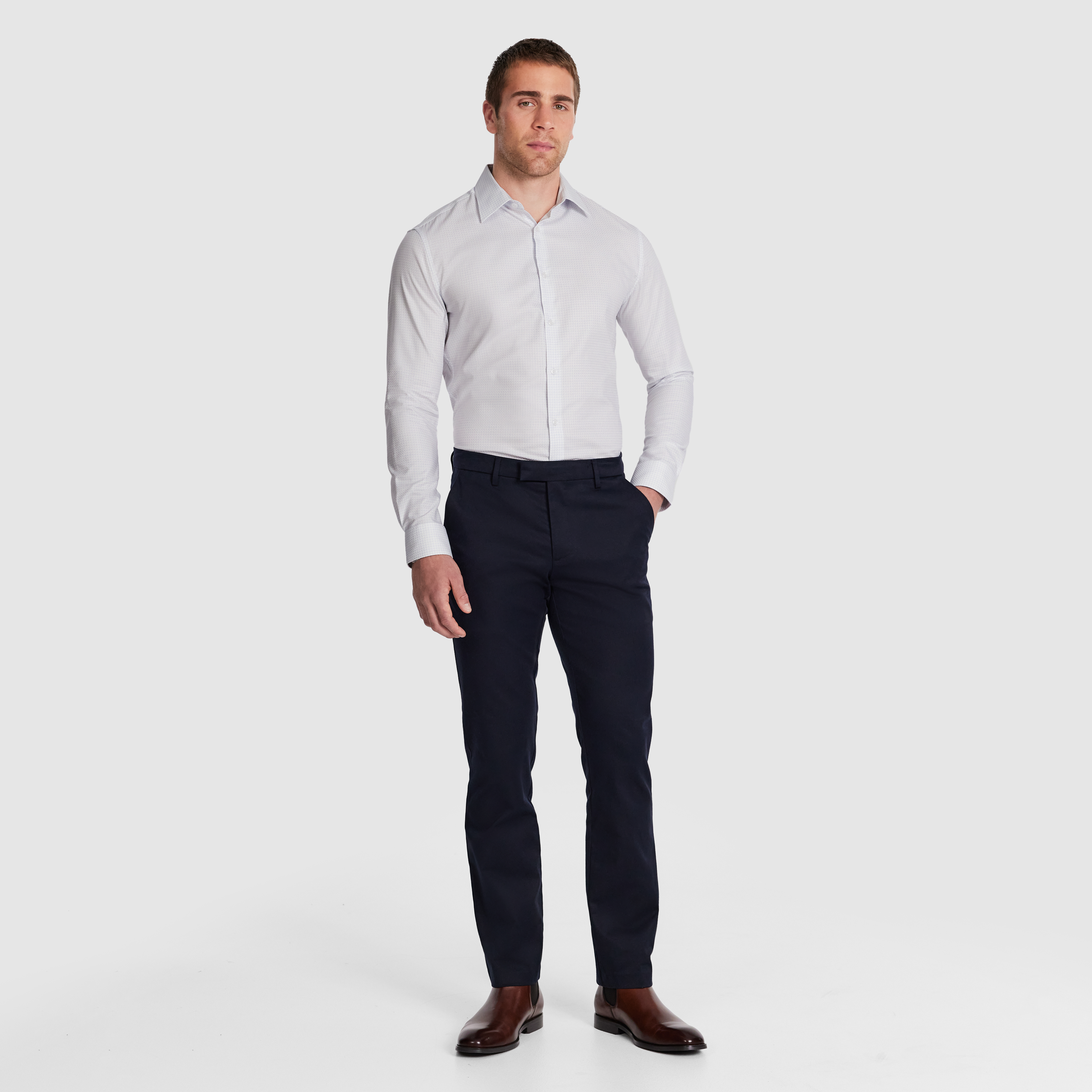 Dc Cotton Easy Care Shirt