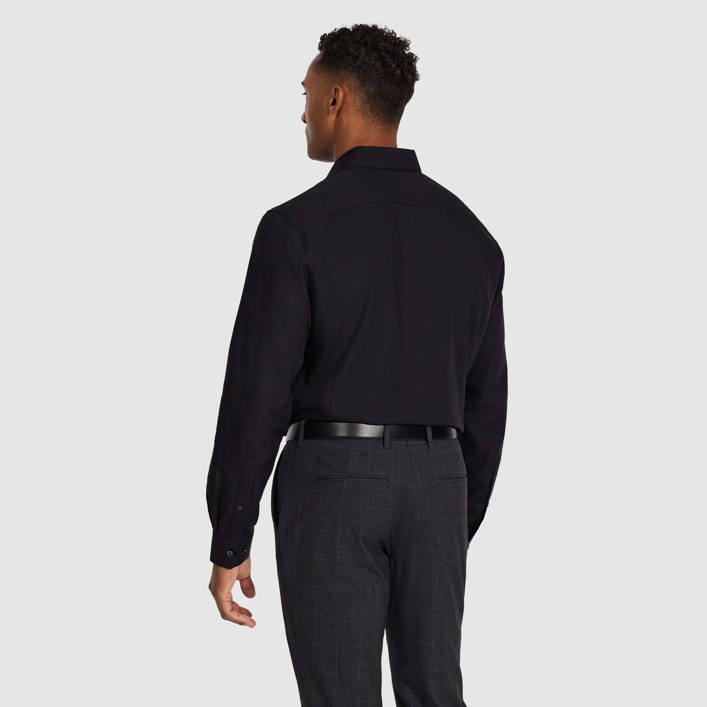 Black Milan Bamboo Shirt