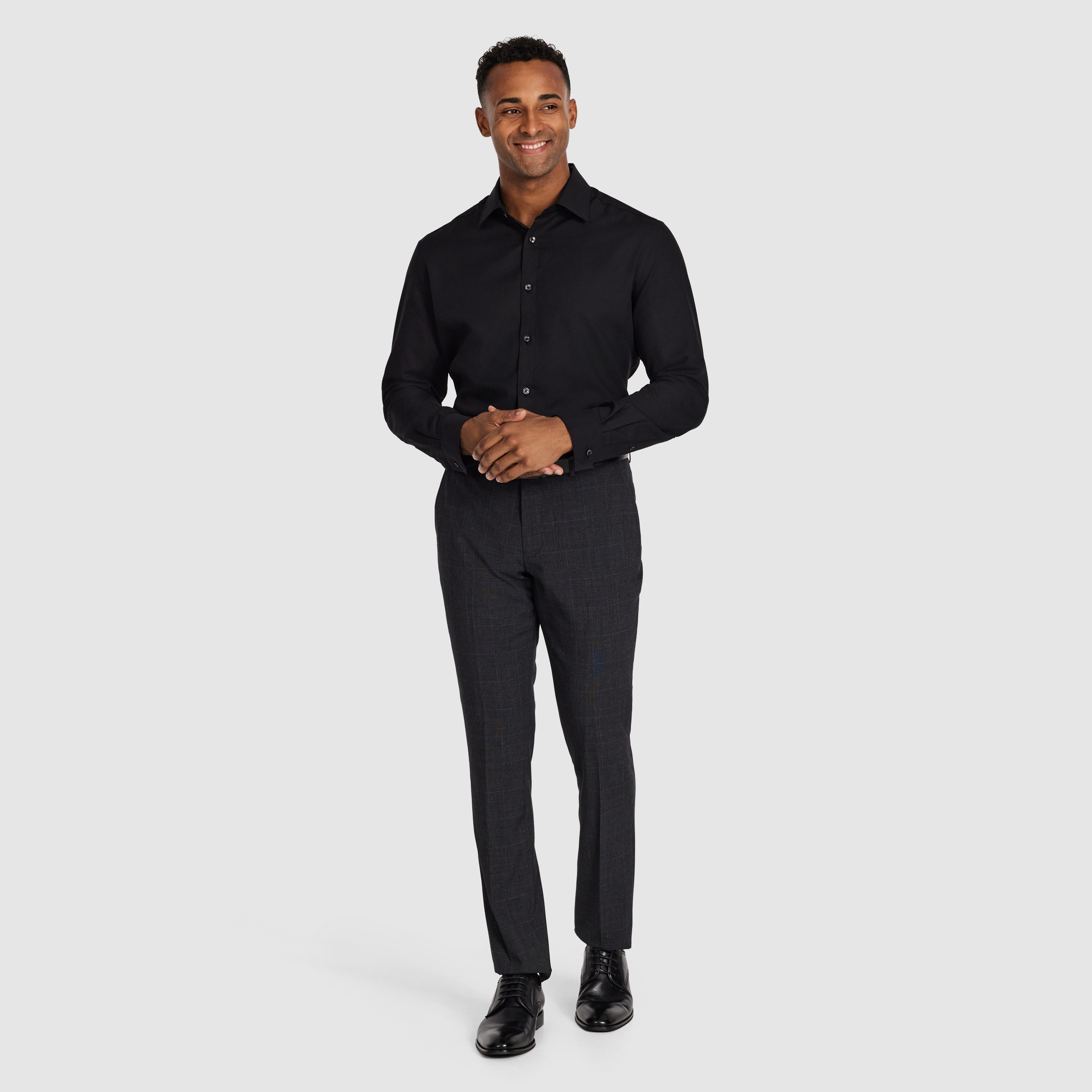 Black Milan Bamboo Shirt