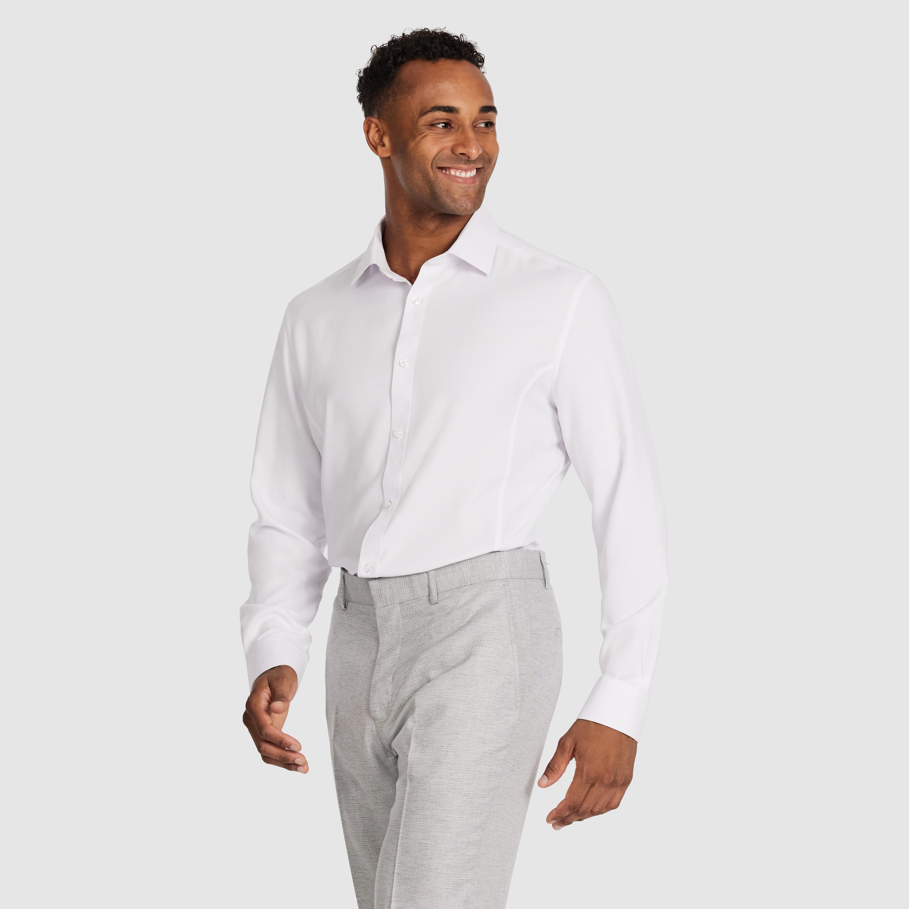 White Milan Bamboo Shirt