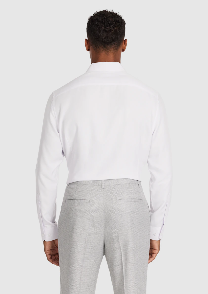 White Milan Bamboo Shirt