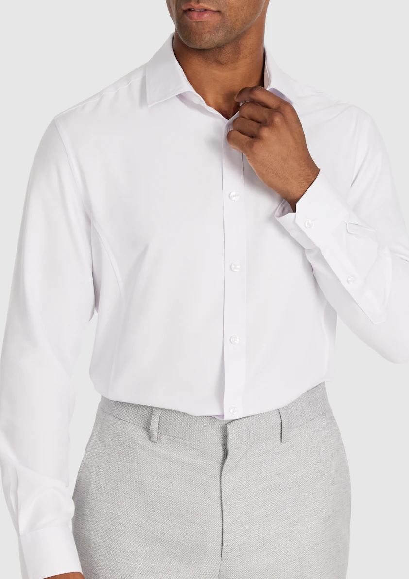 White Milan Bamboo Shirt