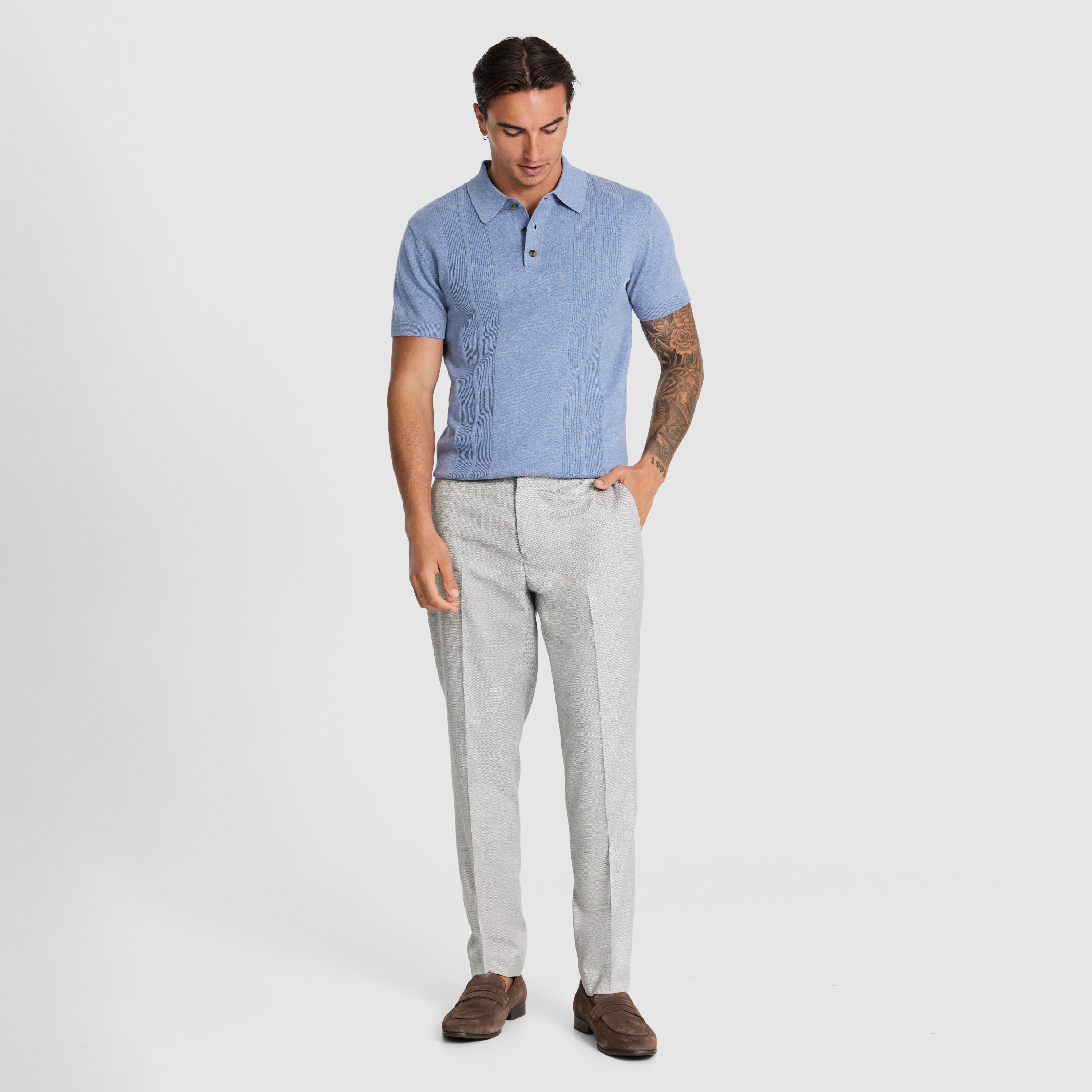 Silver Coast Linen Blend Pant