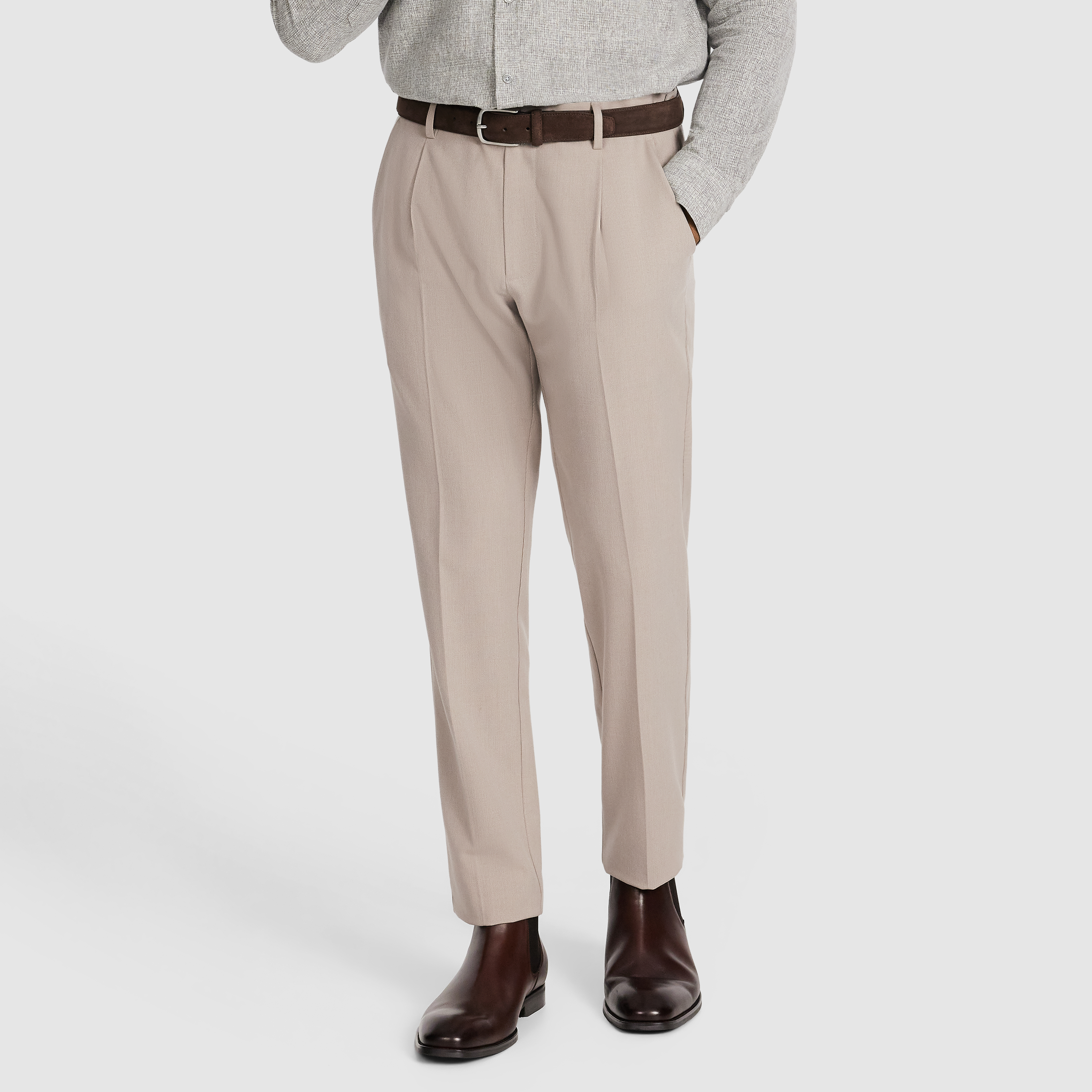 Zurich Textured Stretch Pant