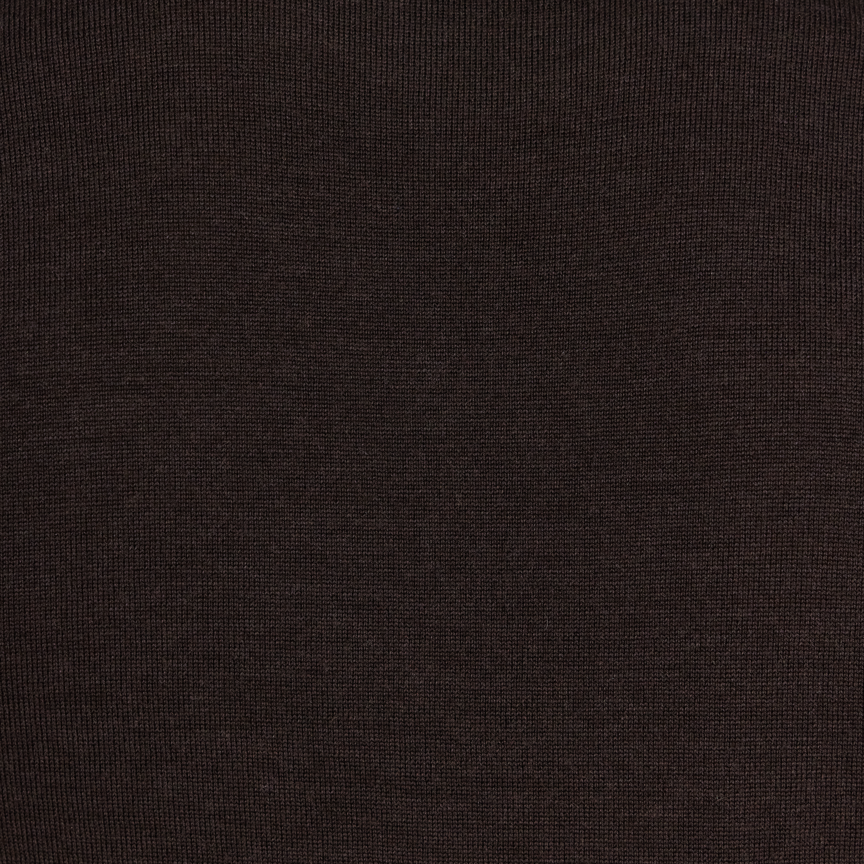 Chocolate Wesley Merino Wool Crew Knit