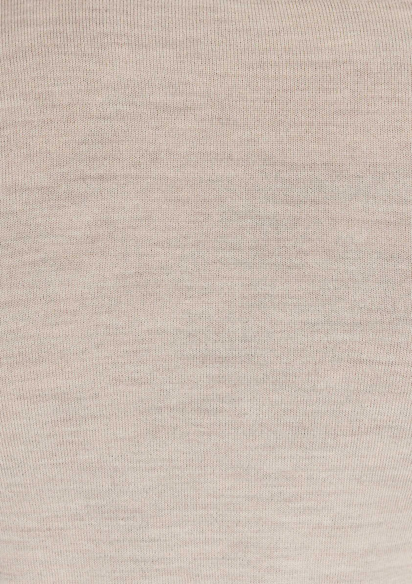 Natural Wesley Merino Wool Crew Knit