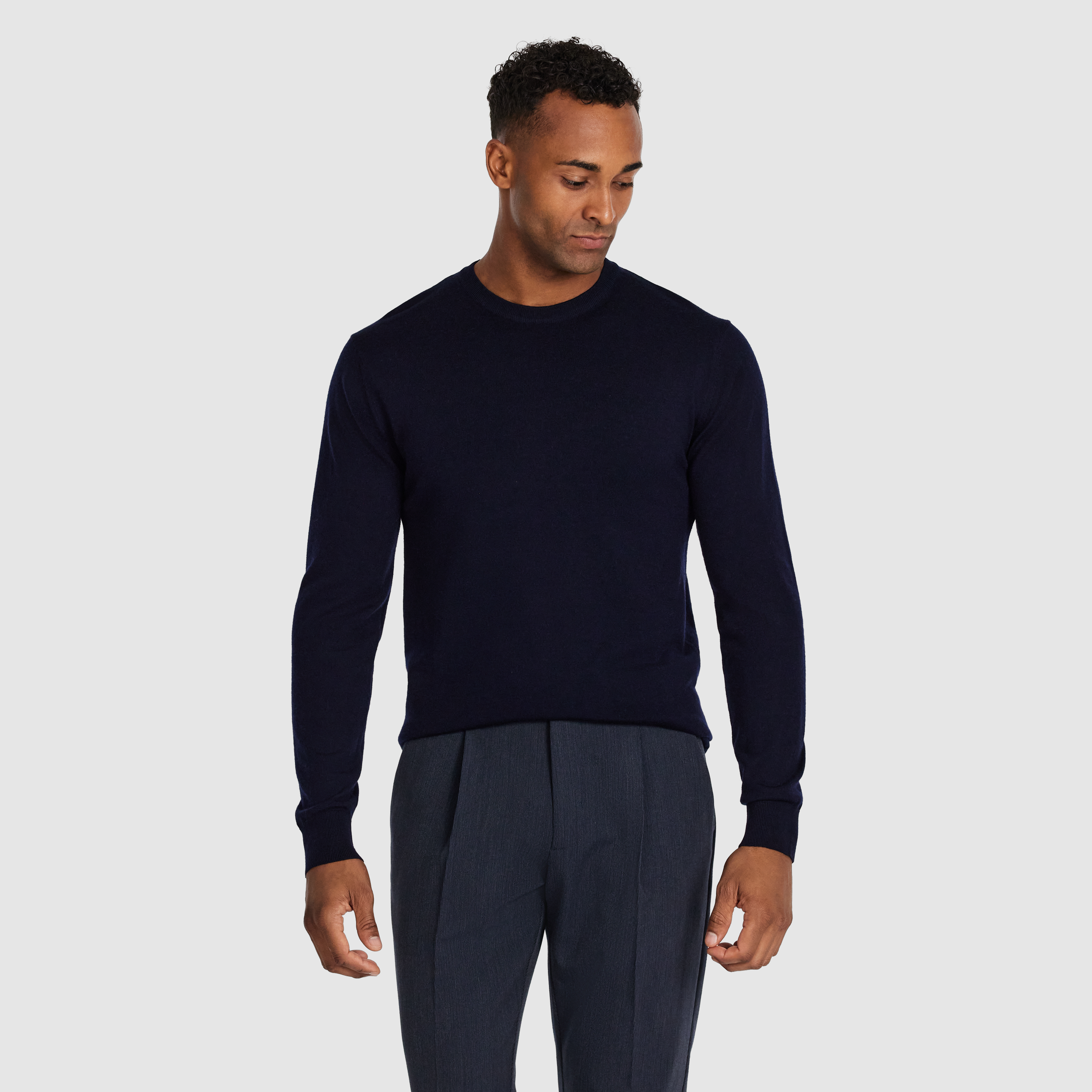 Wesley Merino Wool Crew Knit