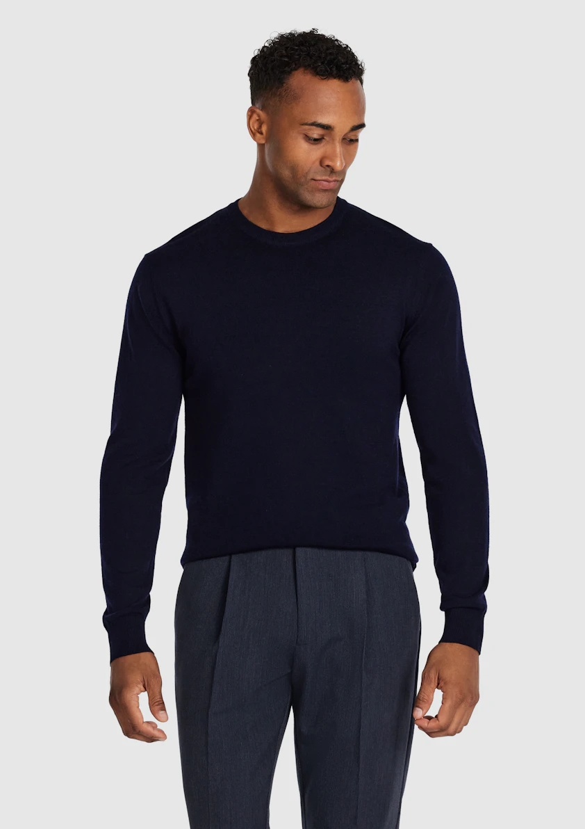 Wesley Merino Wool Crew Knit