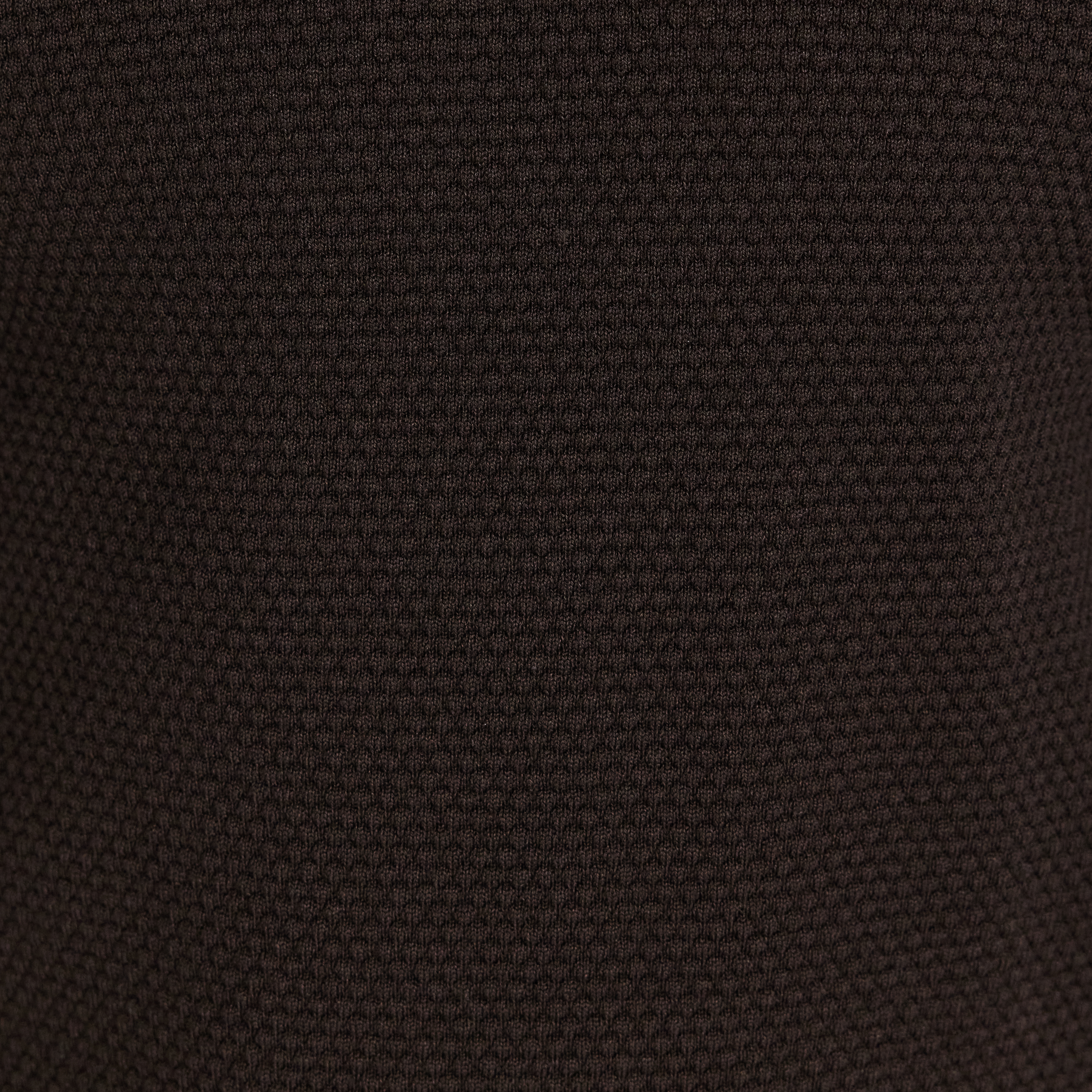 Chocolate Bexley Zip Knit