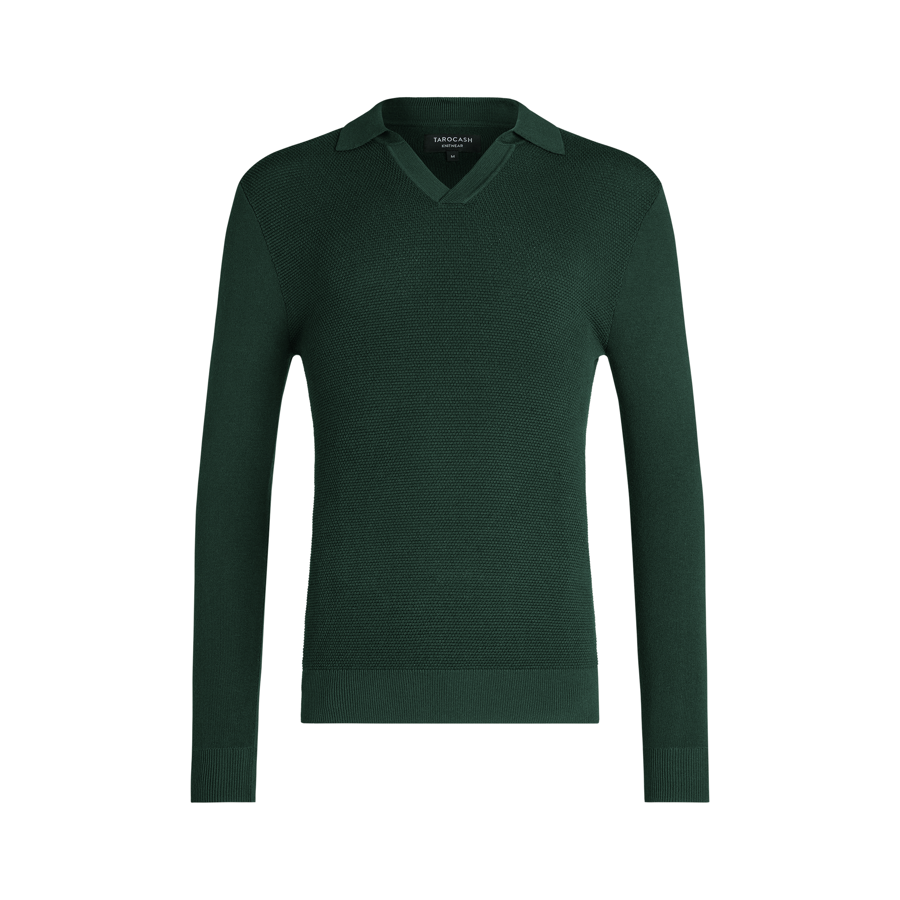 Dark Green Artemis Textured Knit
