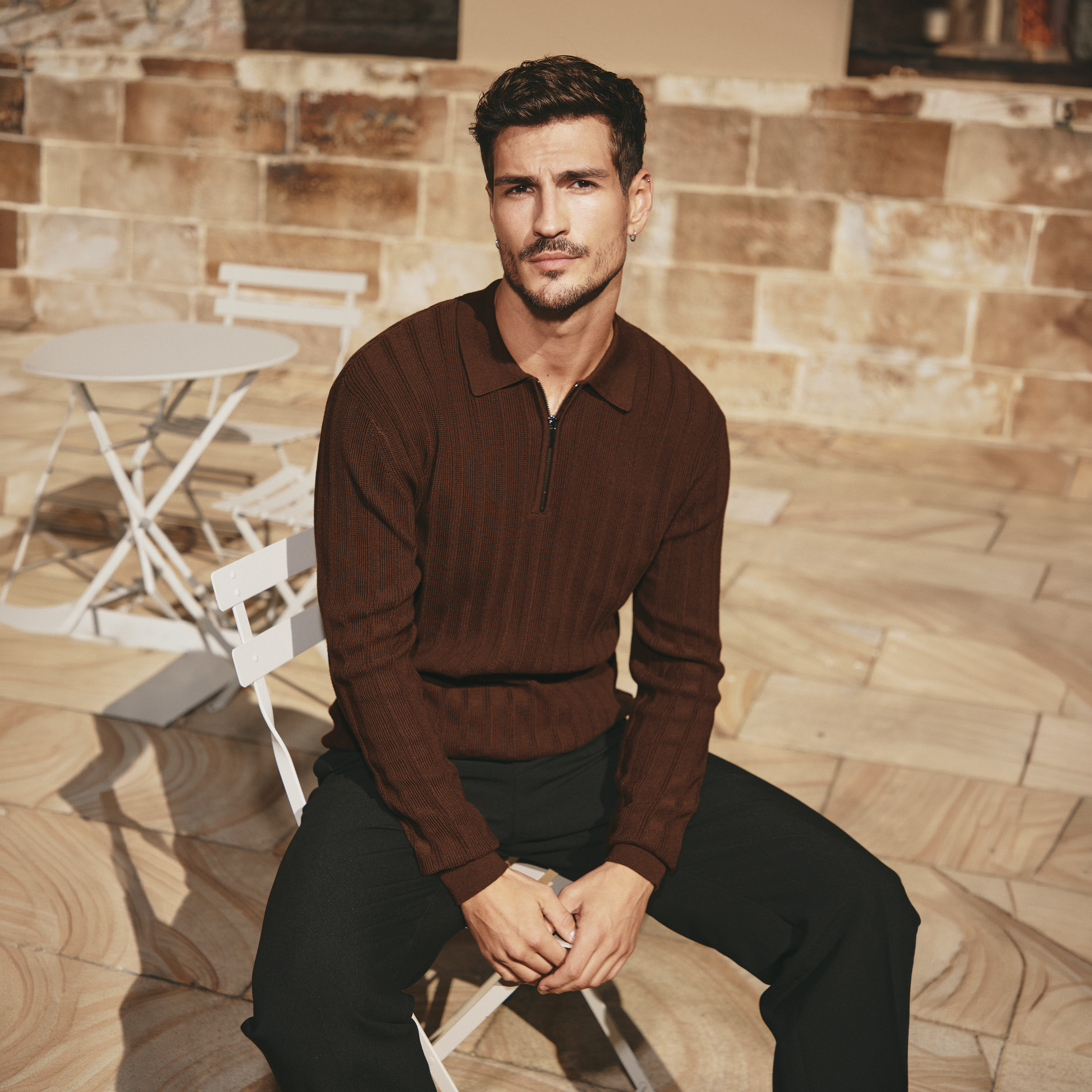 Priestley Zip Knit