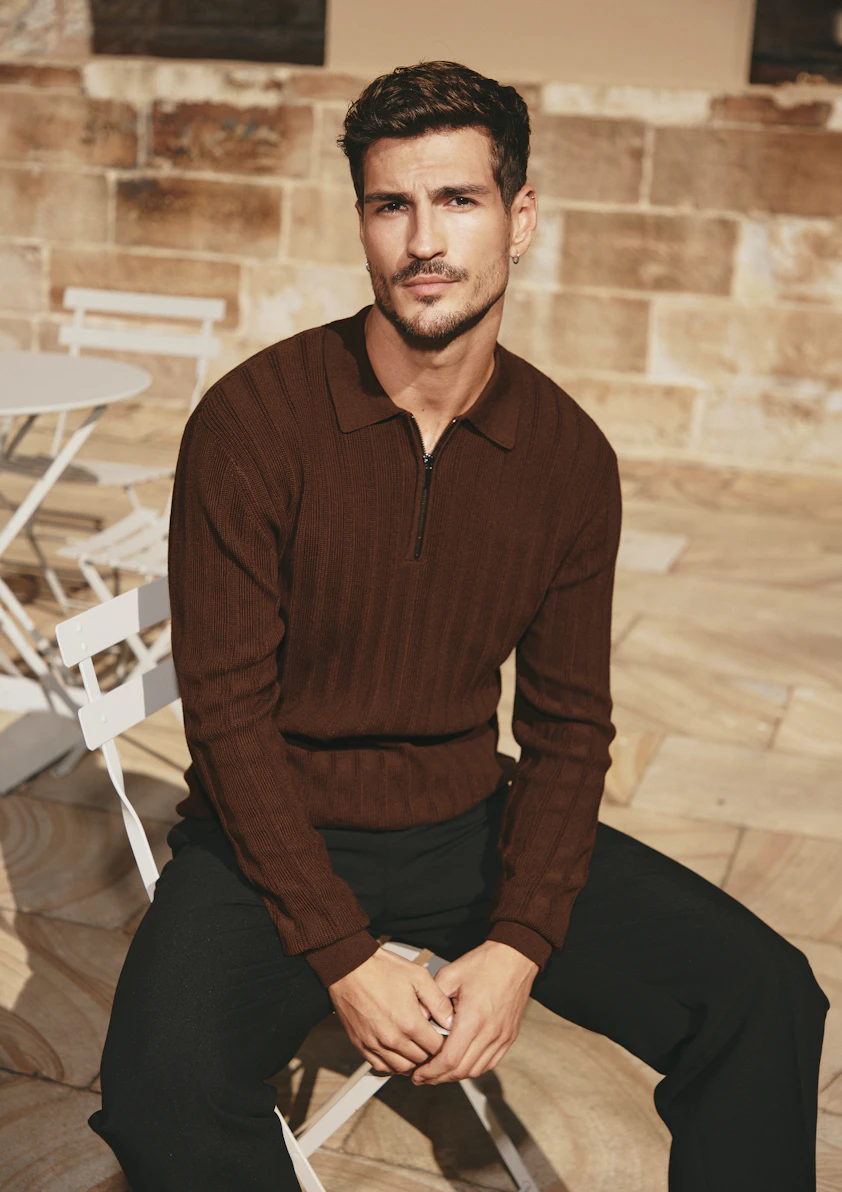 Priestley Zip Knit