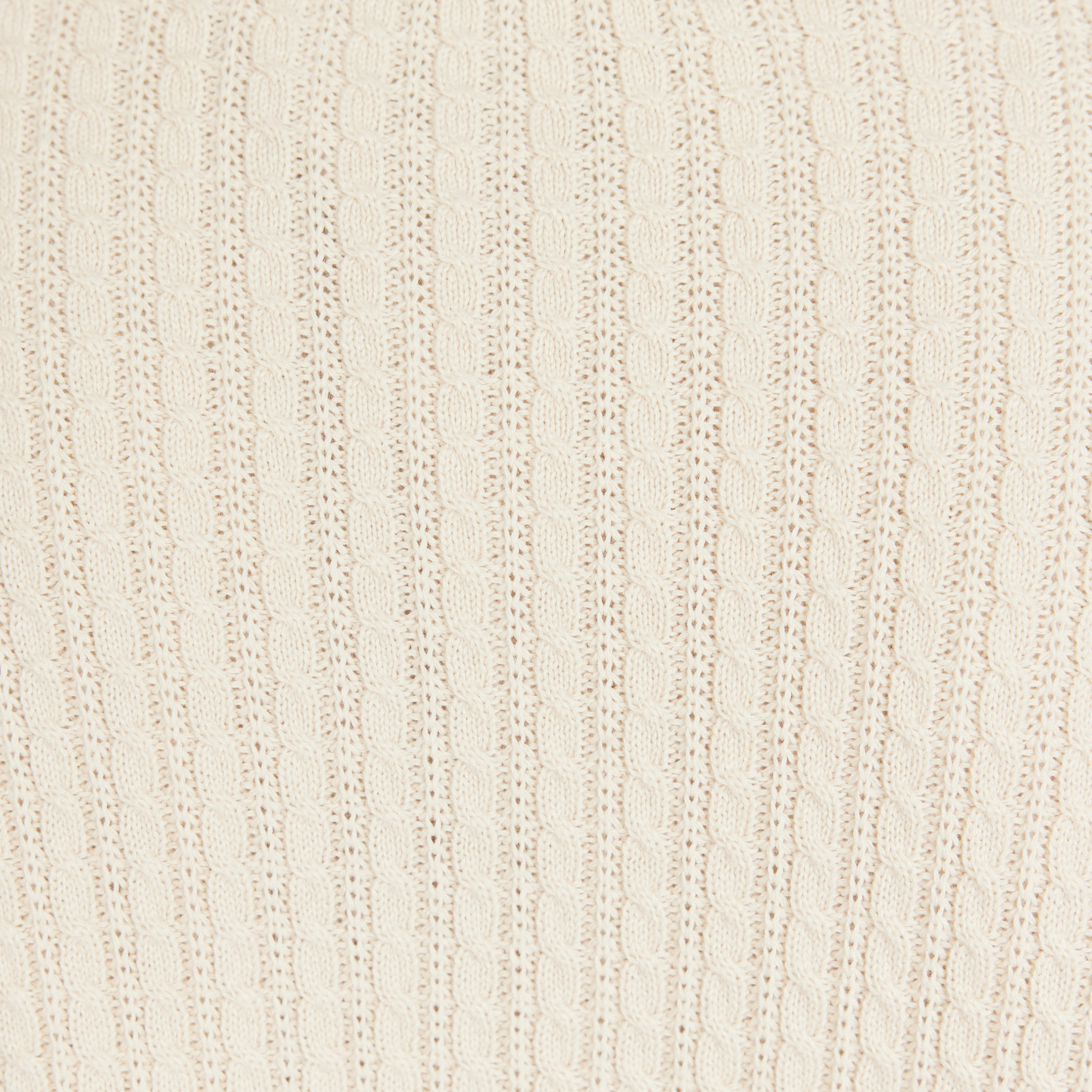Stone Charly Cable Zip Knit