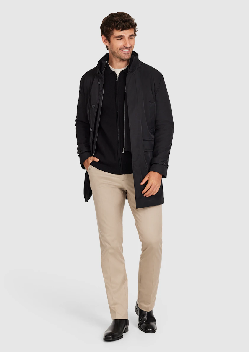 Atlas Zip Through Knit