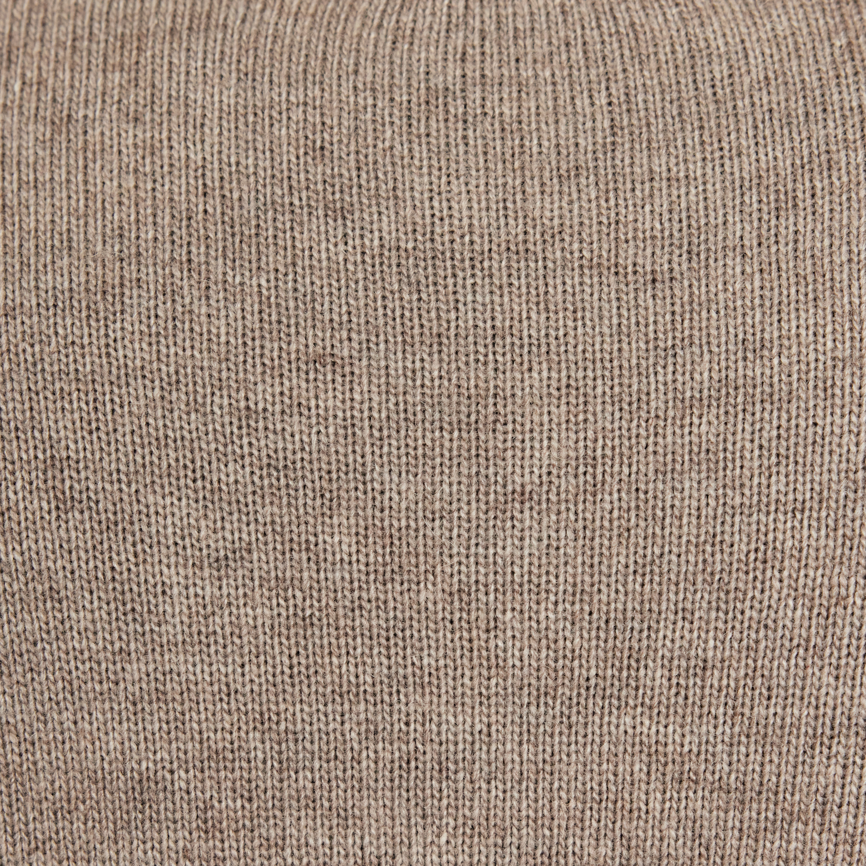Mocha Orion Textured V Neck Knit