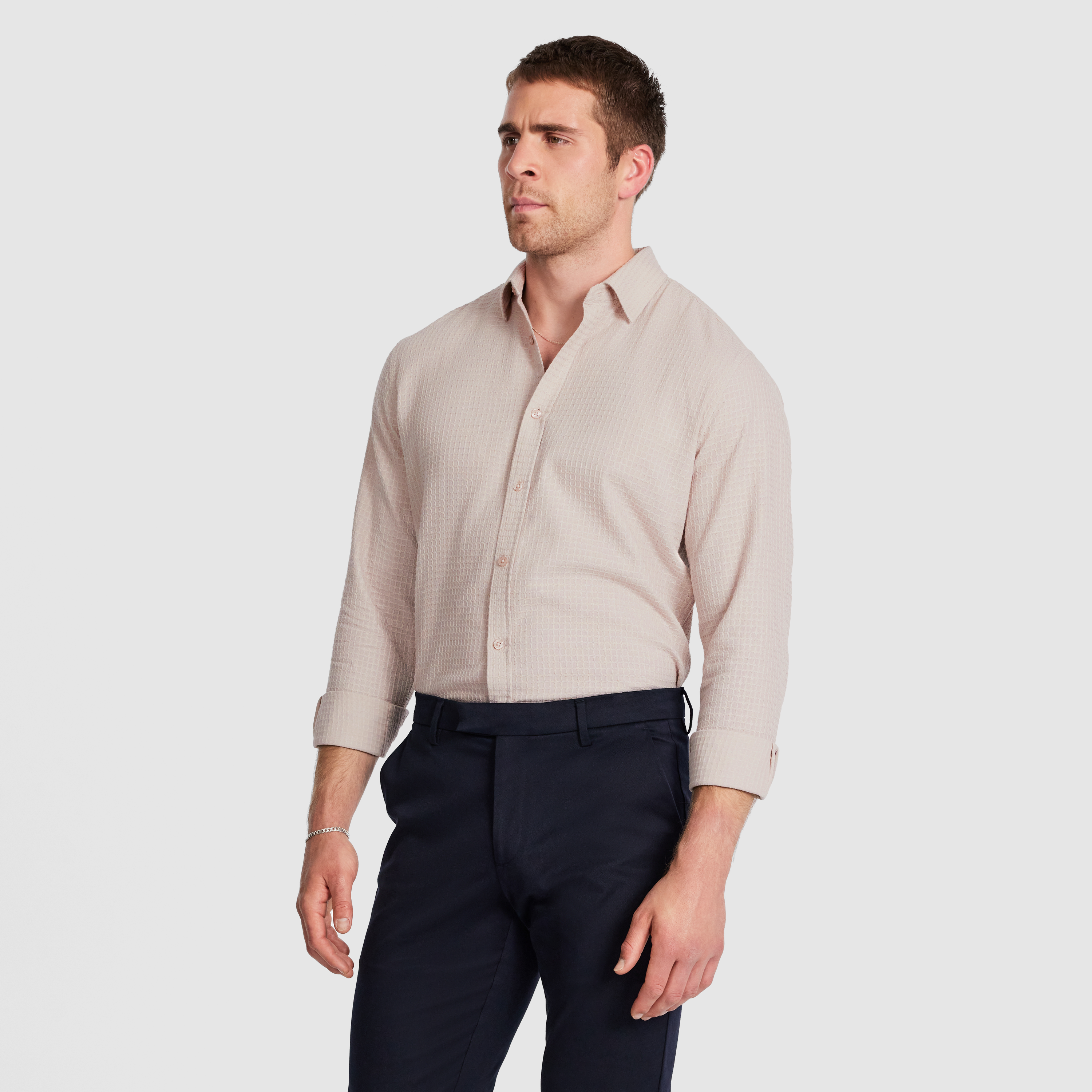Natural Tuscan Textured Shirt