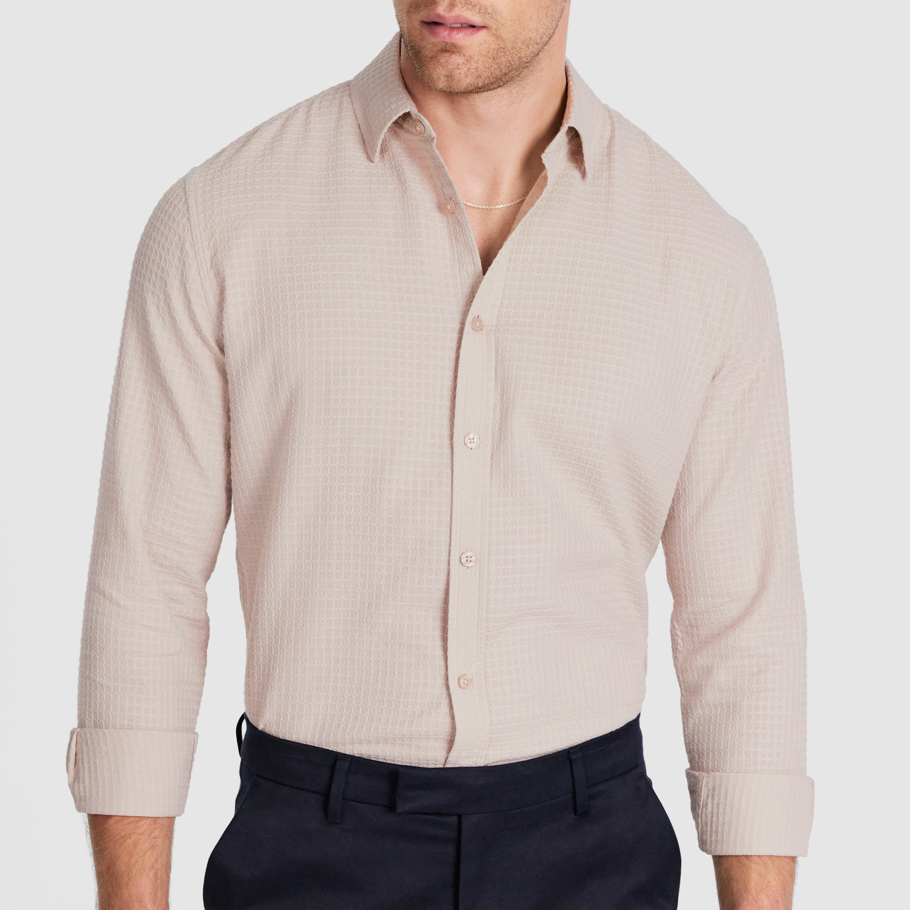 Natural Tuscan Textured Shirt