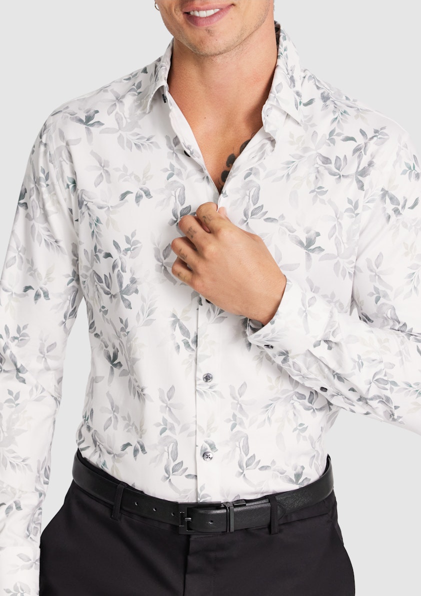 Avanti Slim Leaf Bamboo Shirt