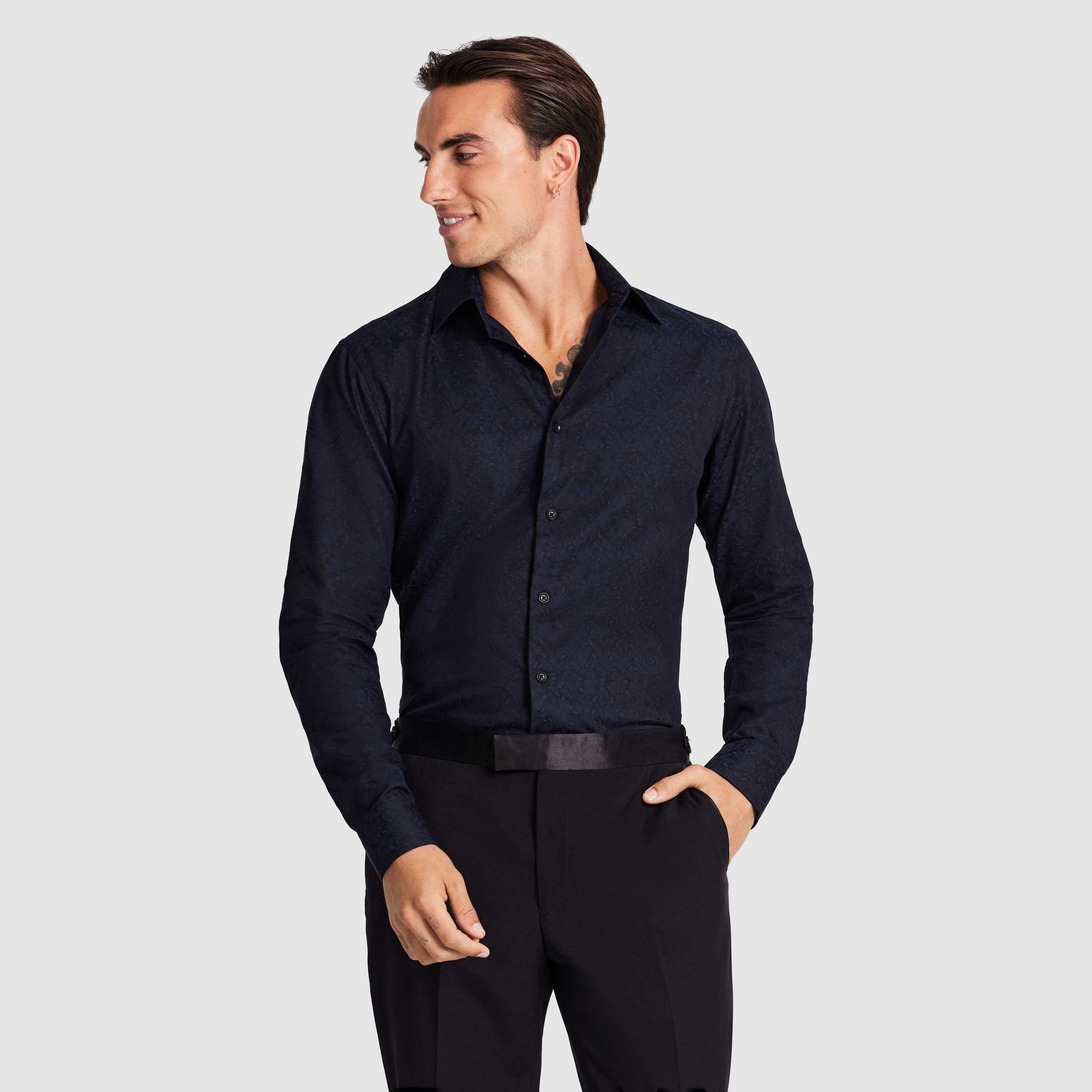 Anise Slim Floral Shirt