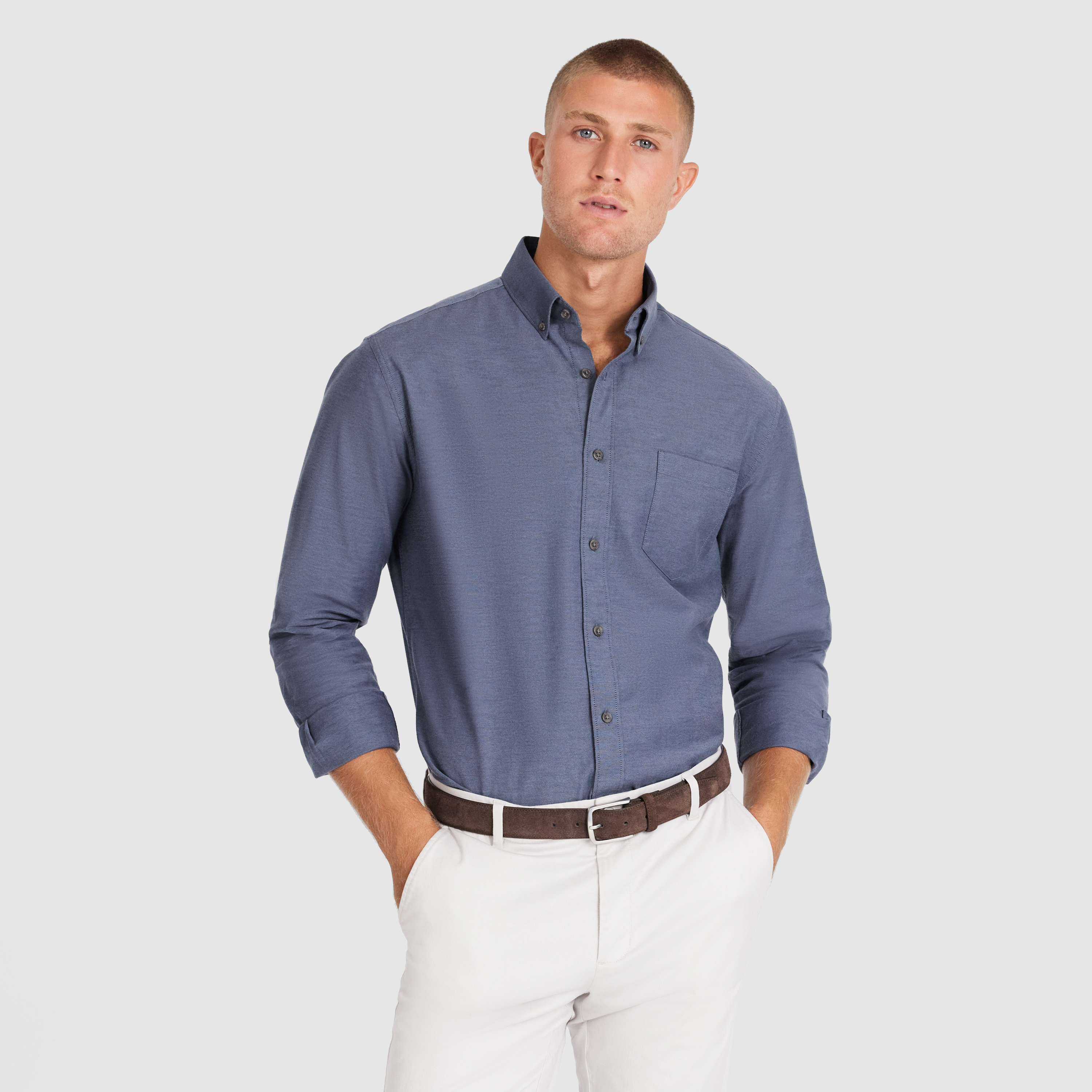 Amaro Stretch Oxford Shirt