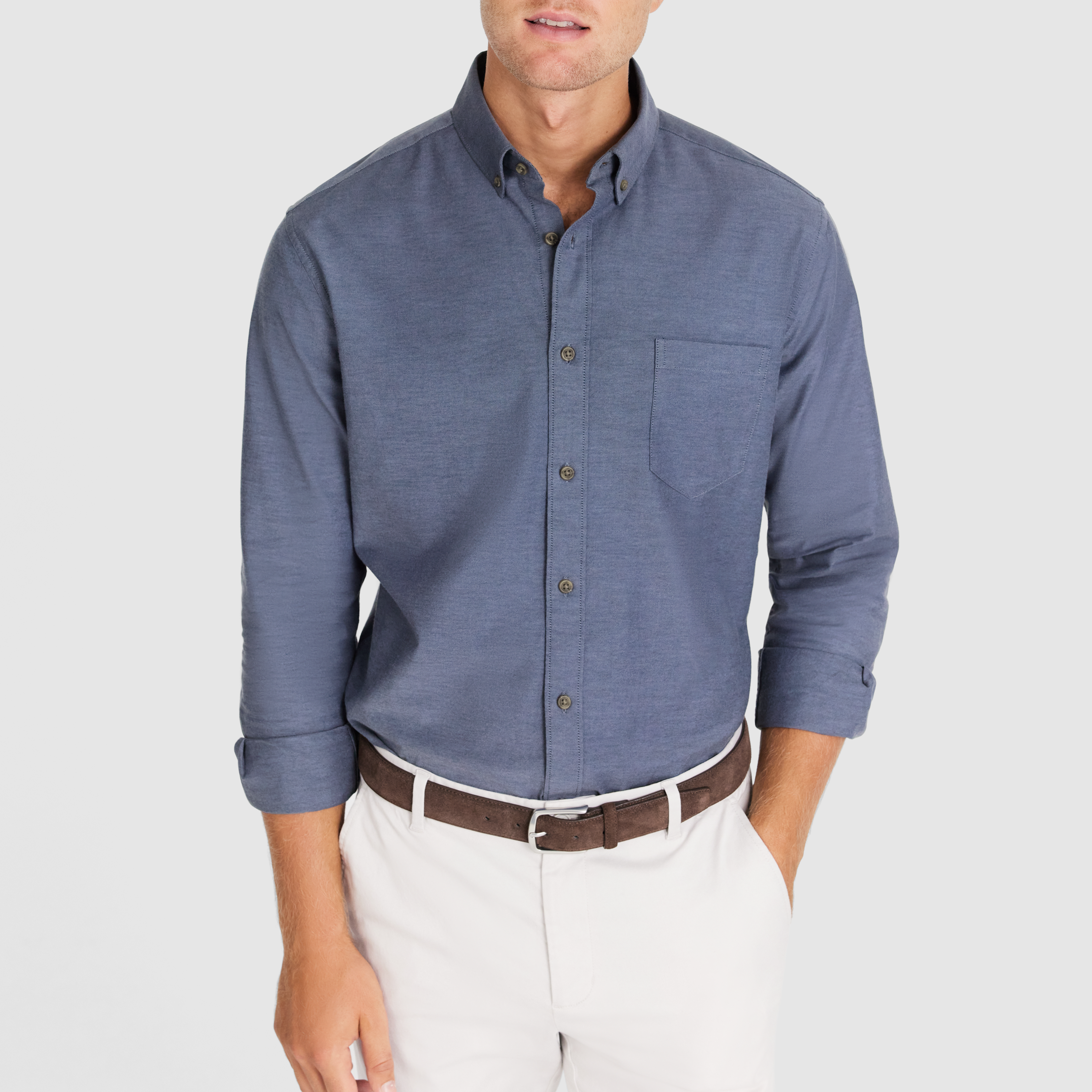 Amaro Stretch Oxford Shirt