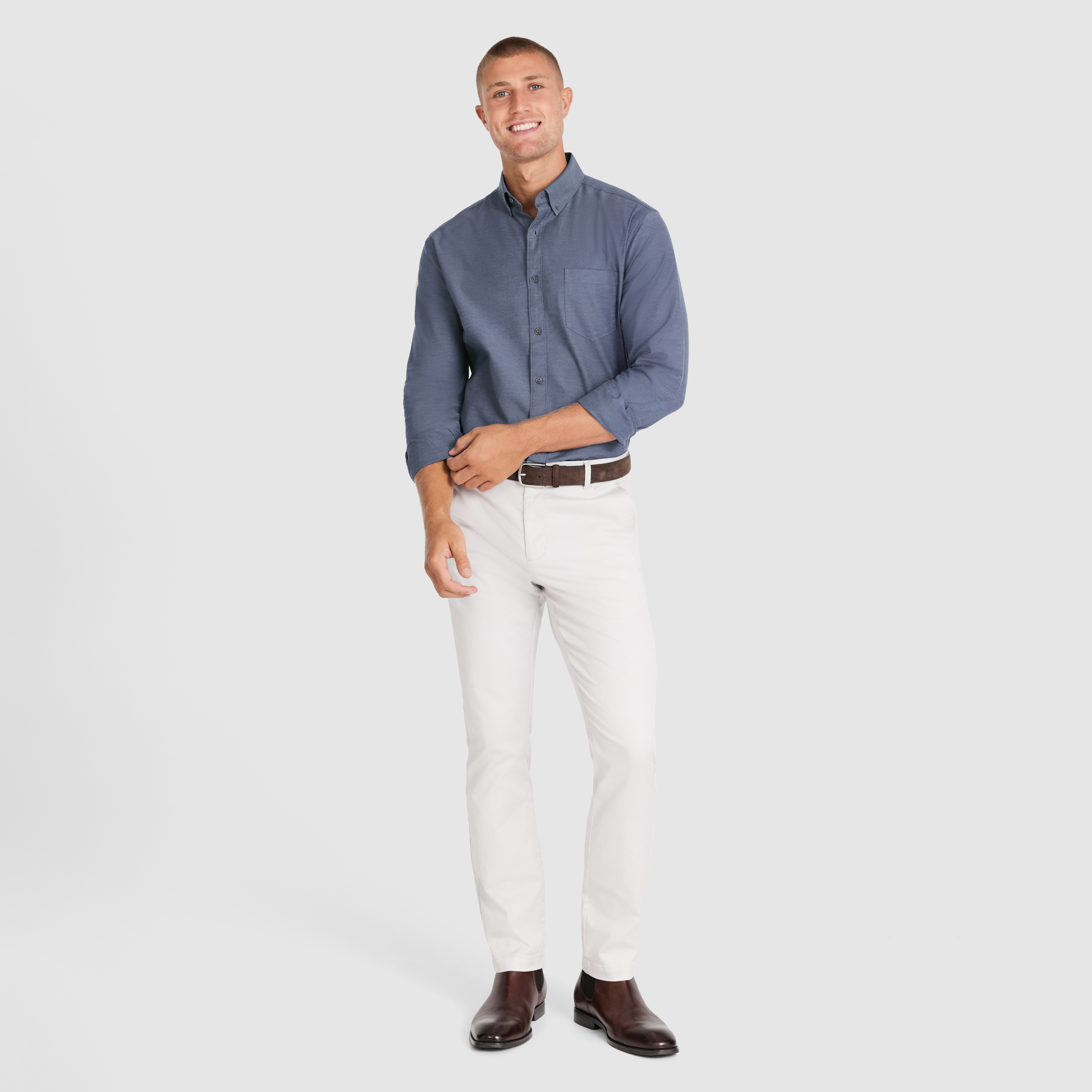 Amaro Stretch Oxford Shirt