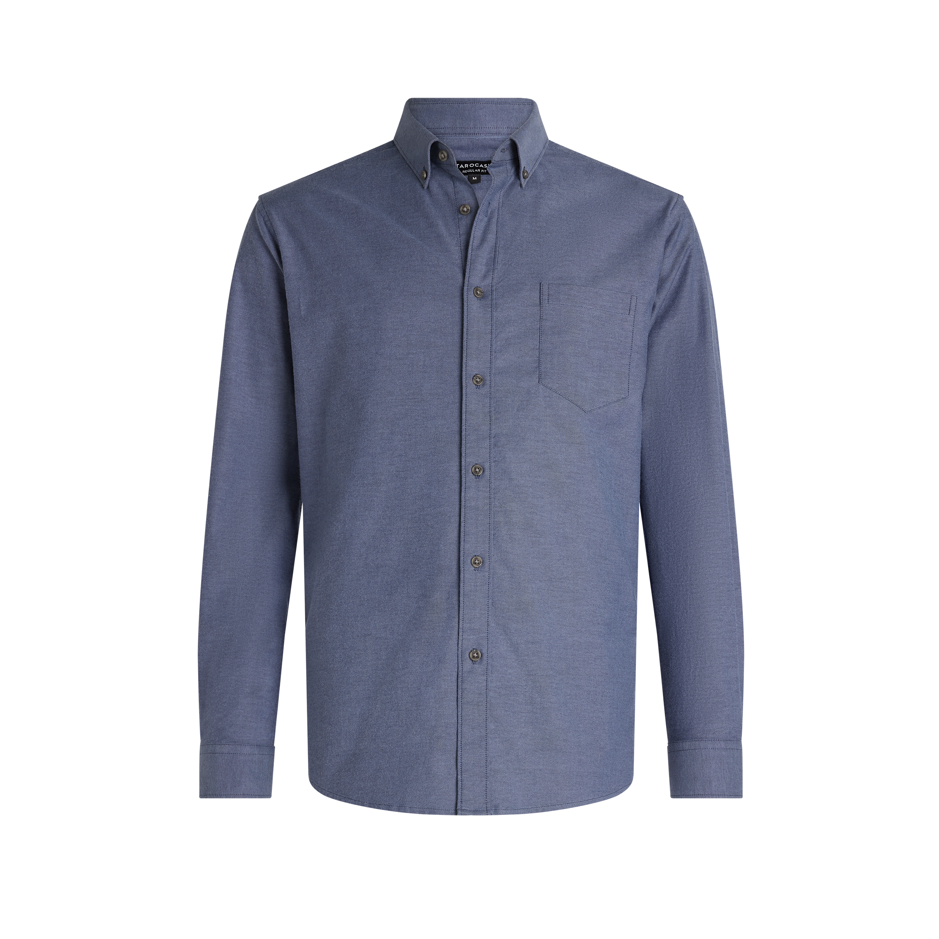 Mid Blue Amaro Stretch Oxford Shirt