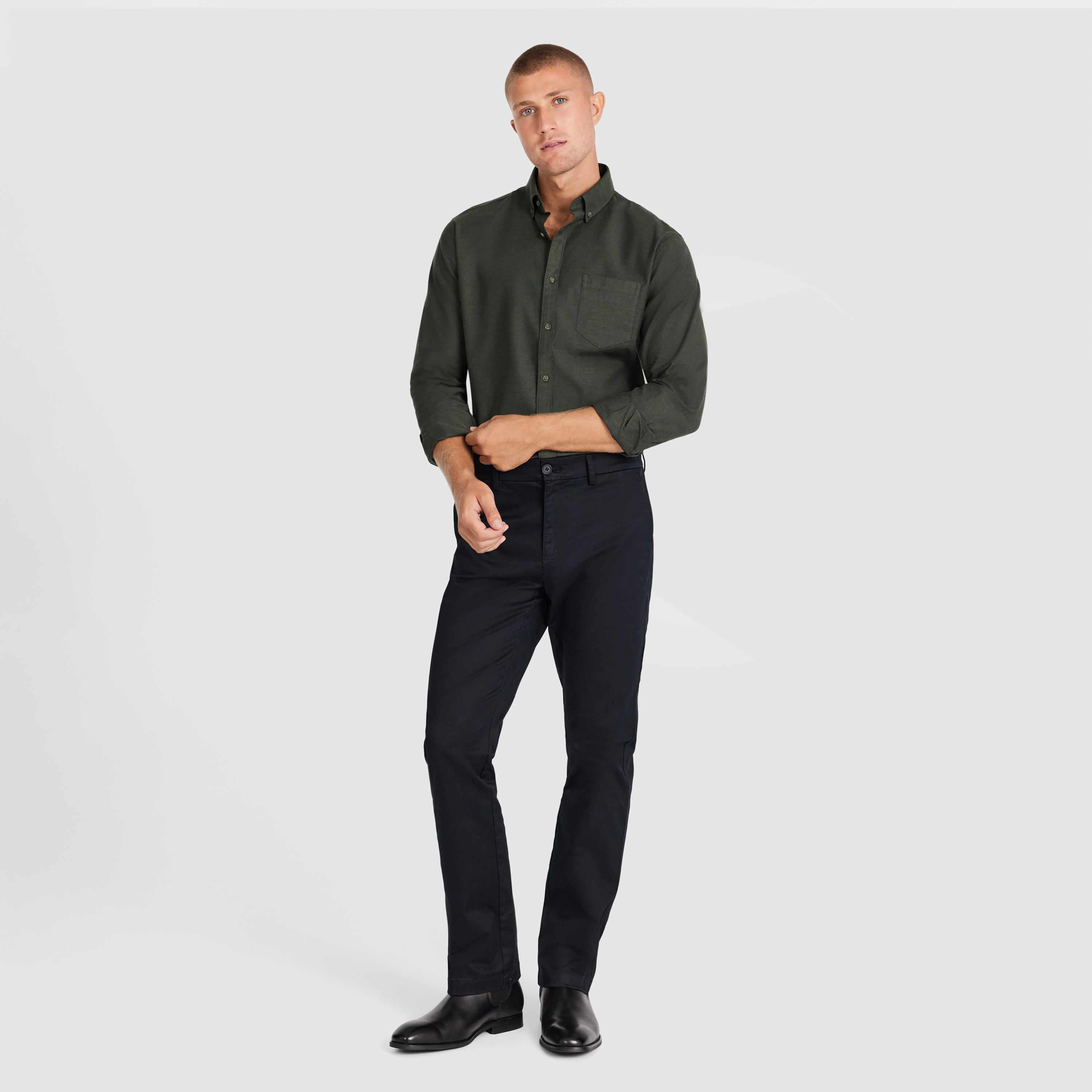 Amaro Stretch Oxford Shirt